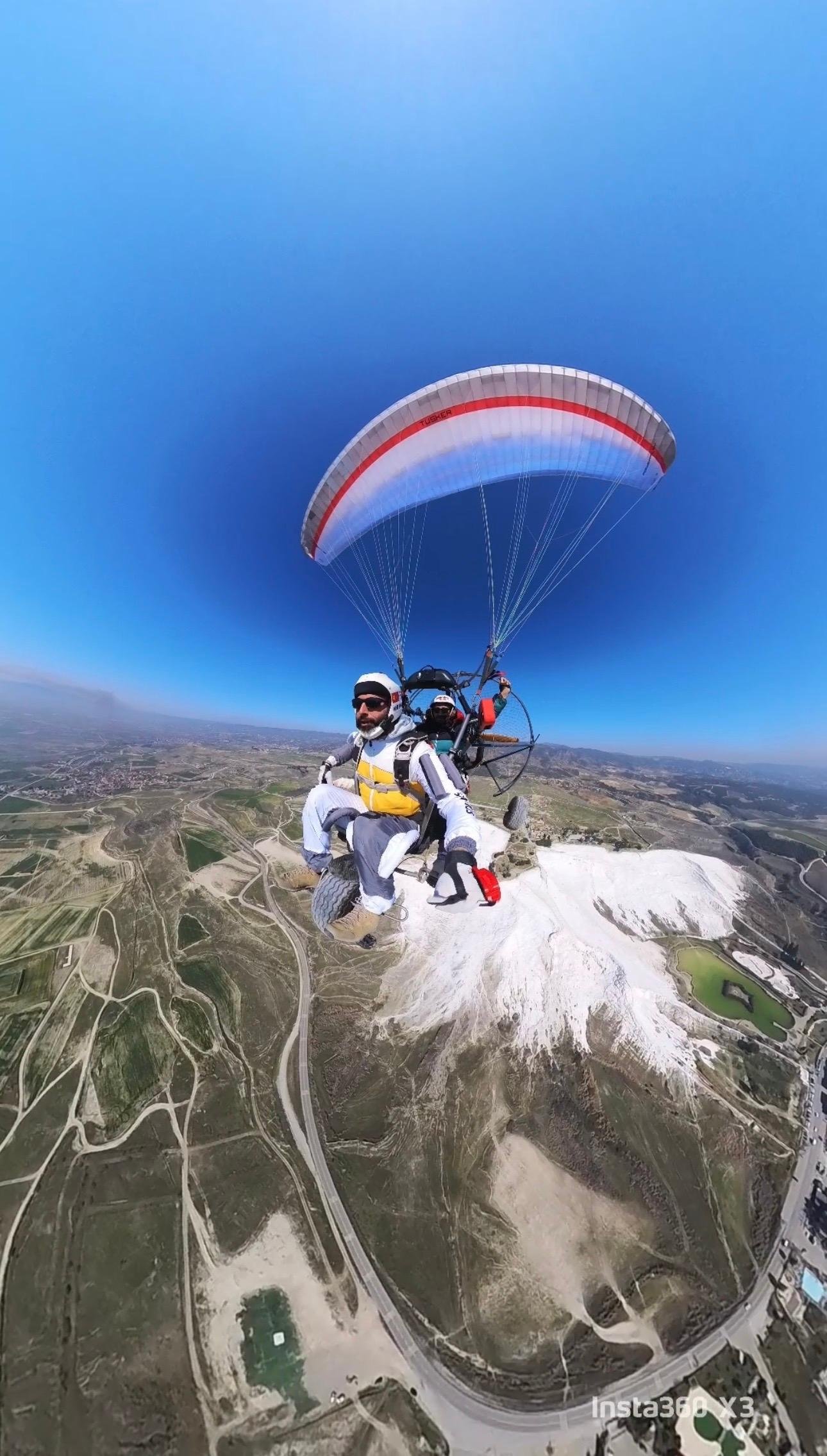 Pamukkale Aerial Paratrike Adventure with Transfers
