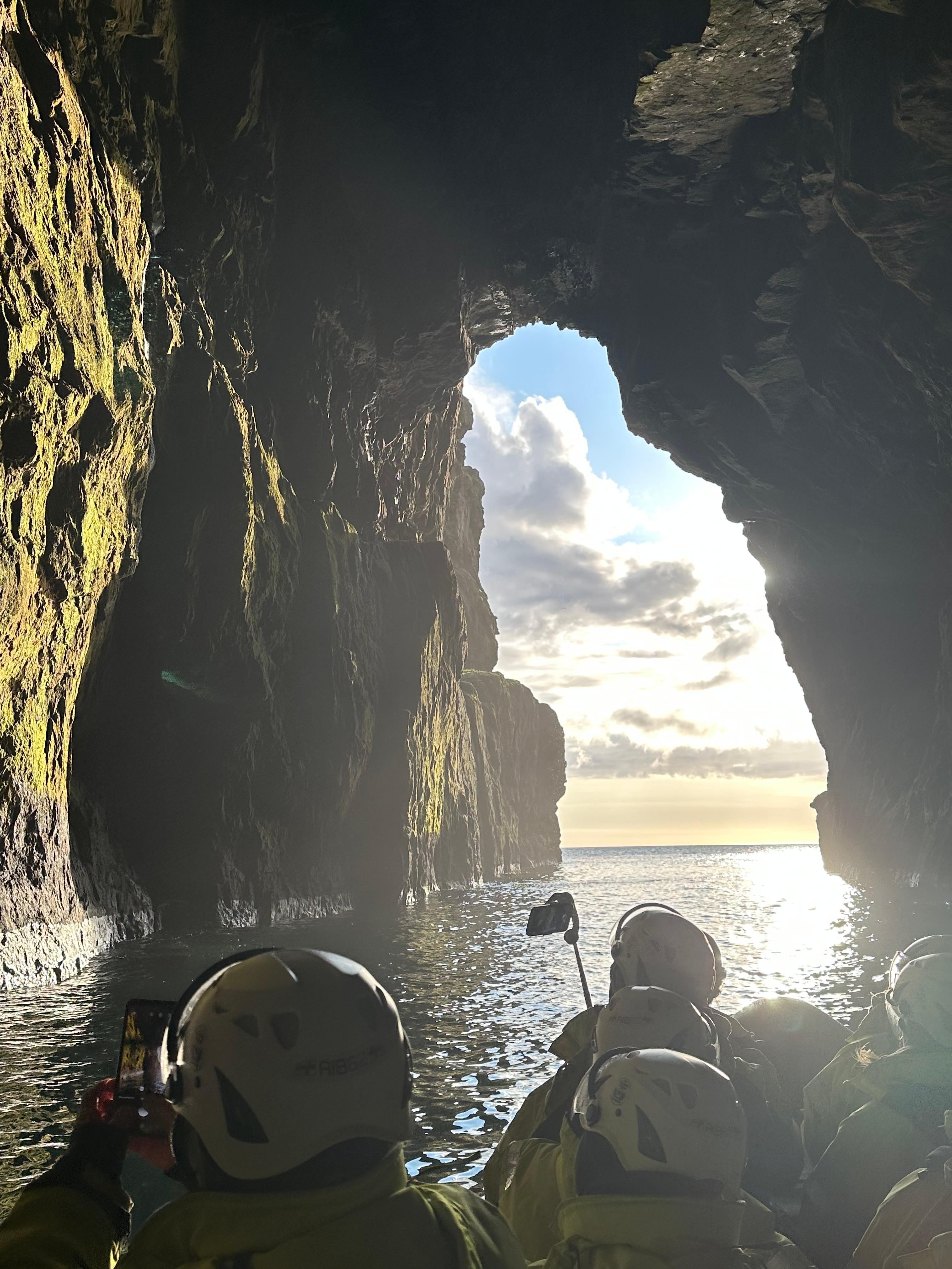 RIB Boat Adventure to Klæmintsgjógv Sea Cave