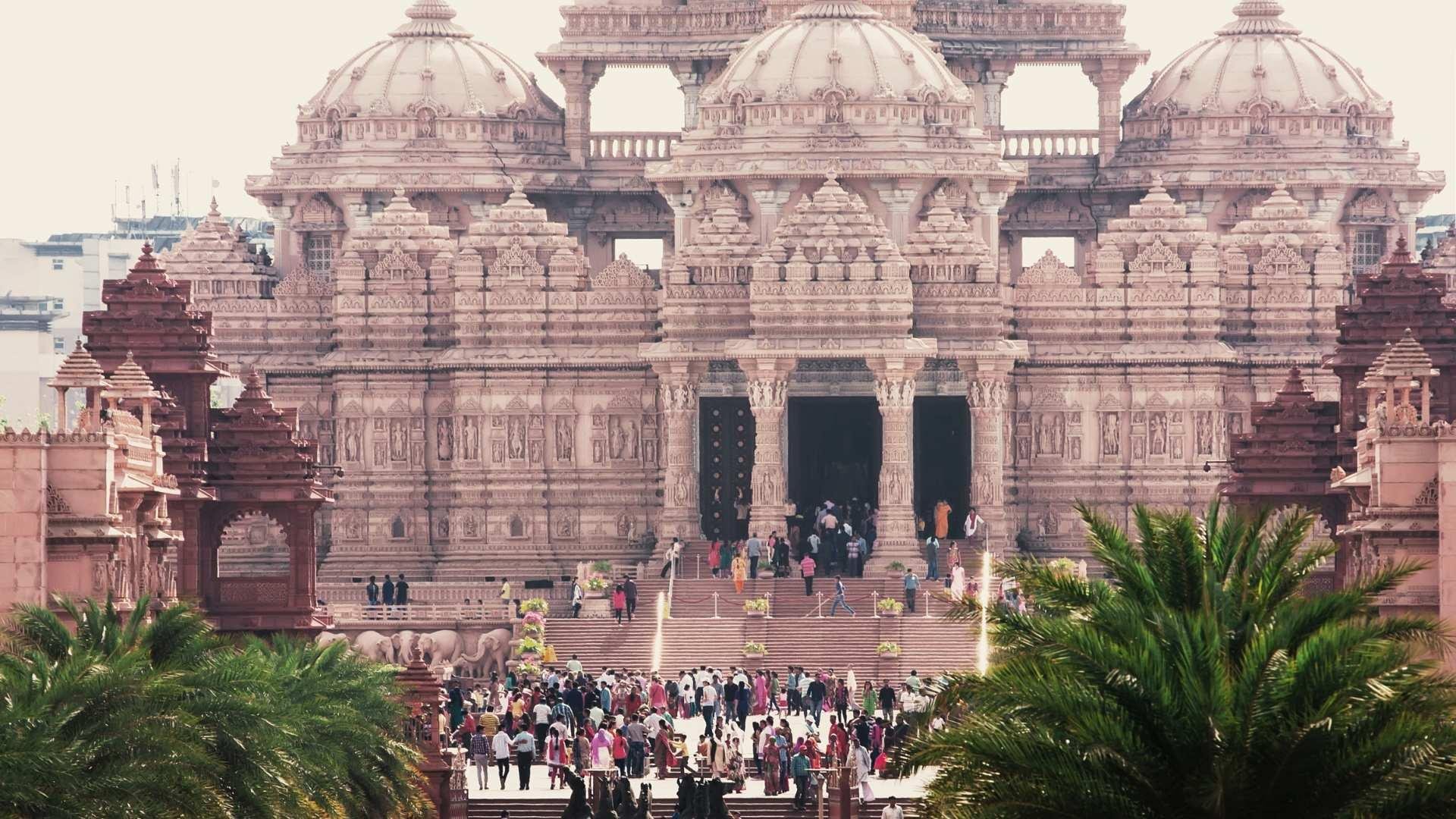 Delhi Akshardham Temple Private Tour & Evening Light Show