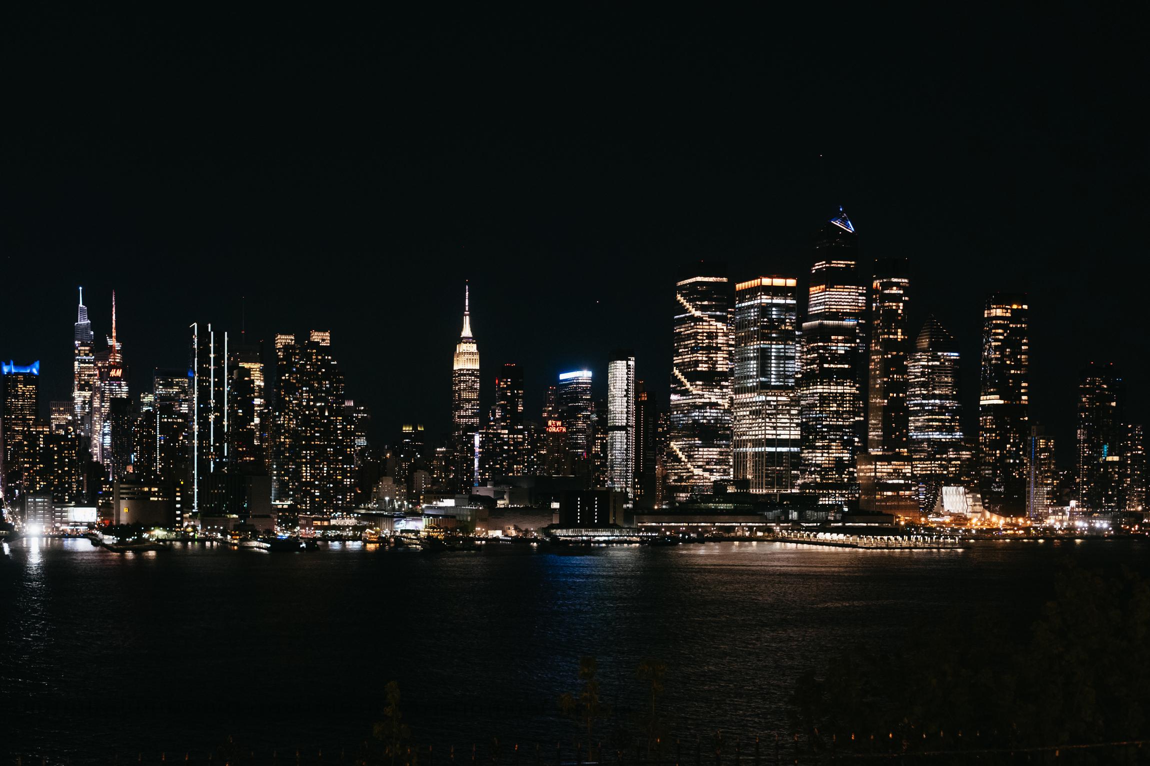 NYC Night Skyline MiniBus Tour from New Jersey
