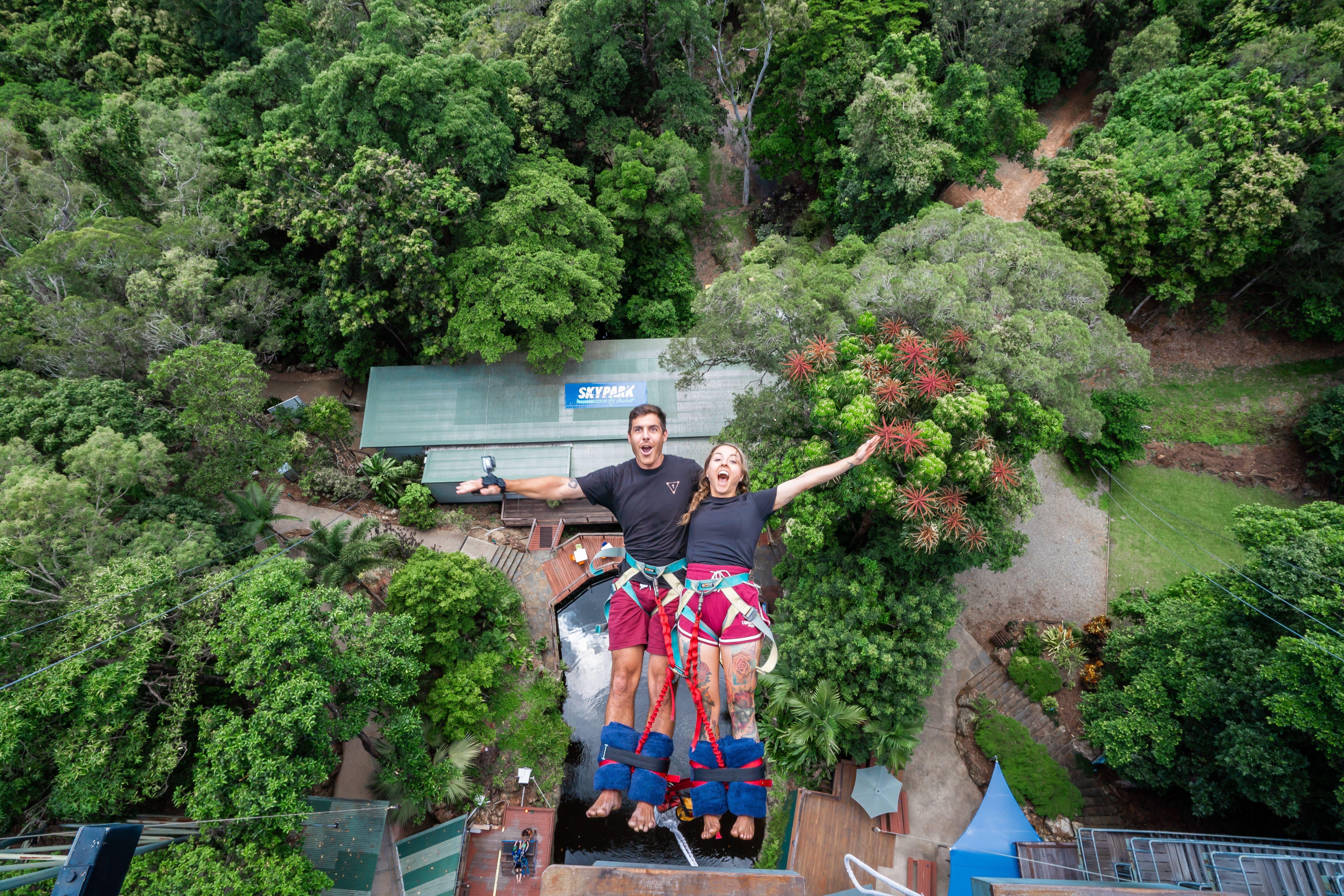 Australia's Only Bungy Jump in Tropical Rainforest