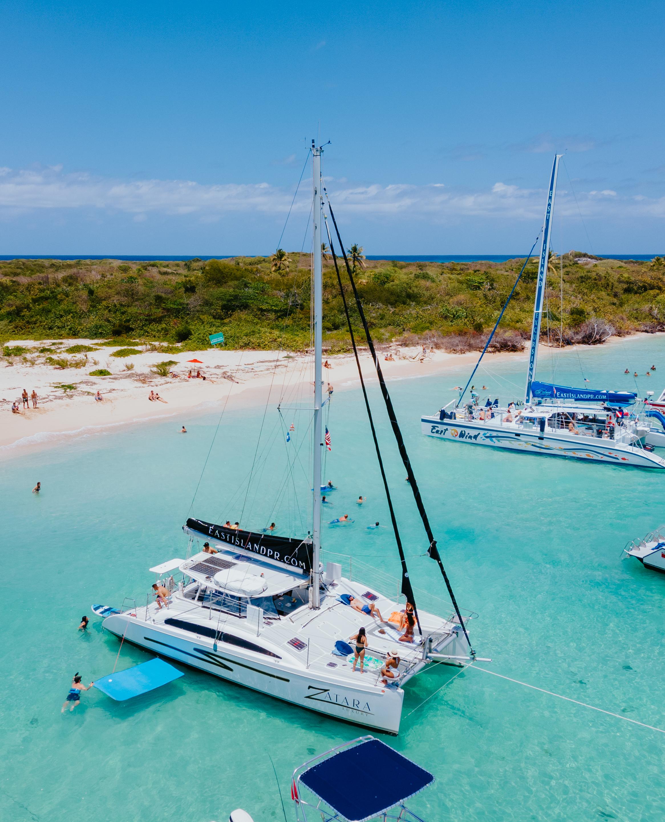 Icacos Island Full-Day Catamaran Trip - catamaran to Cayo Icacos, Fajardo, Puerto Rico (5 of 7)