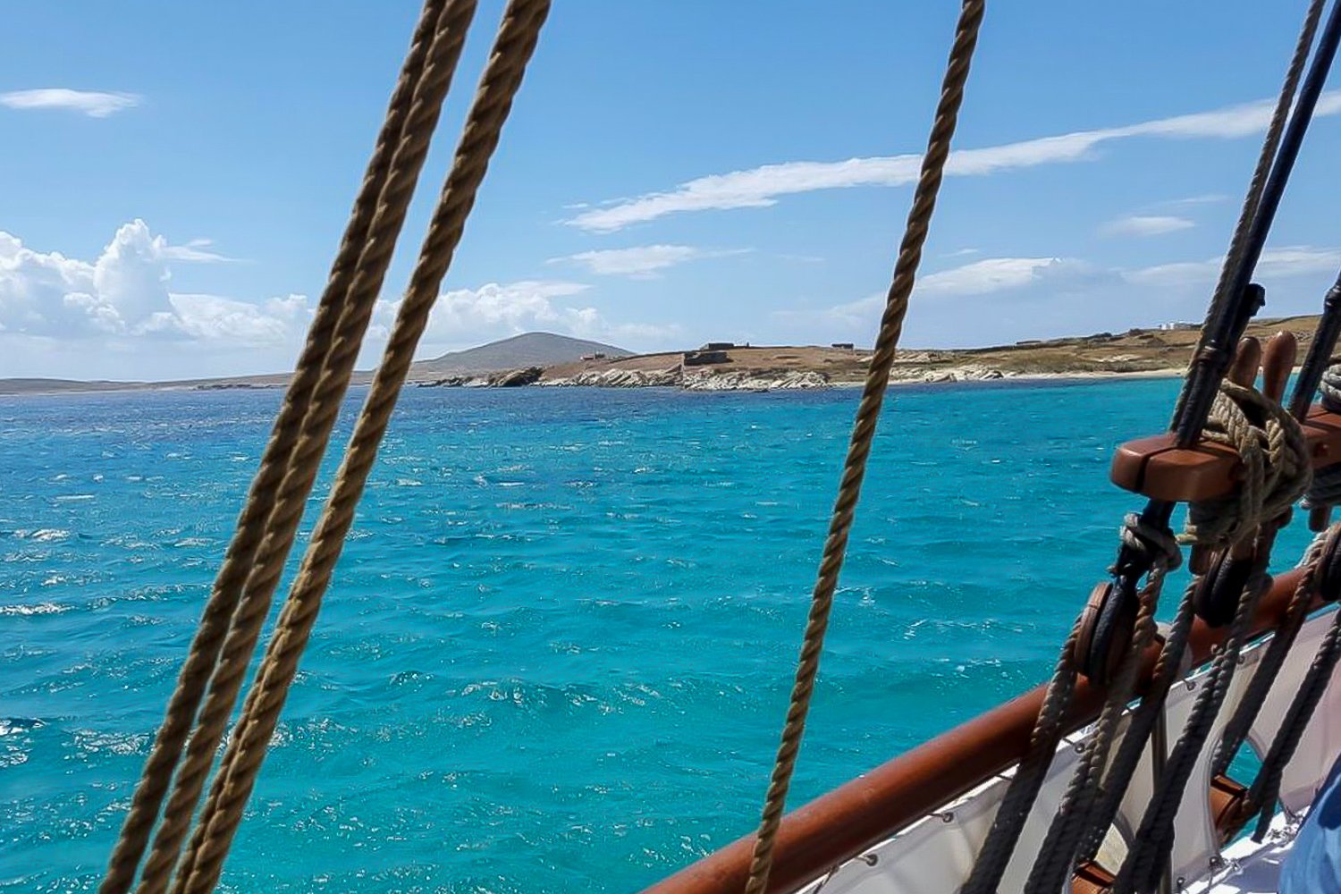 Delos & Rhenia Islands Sailing Cruise from Mykonos