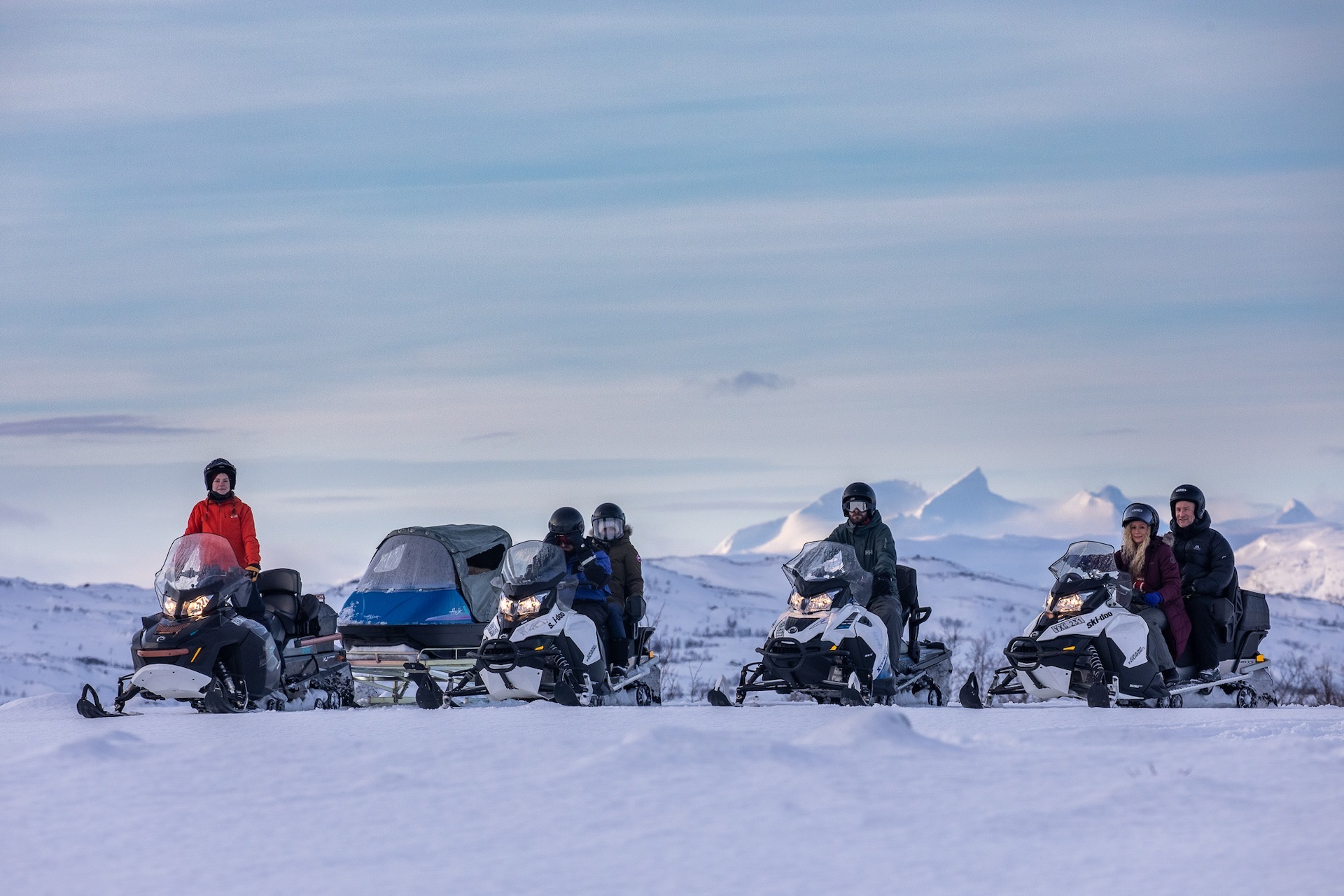 Abisko Great Outback Snowmobile Adventure