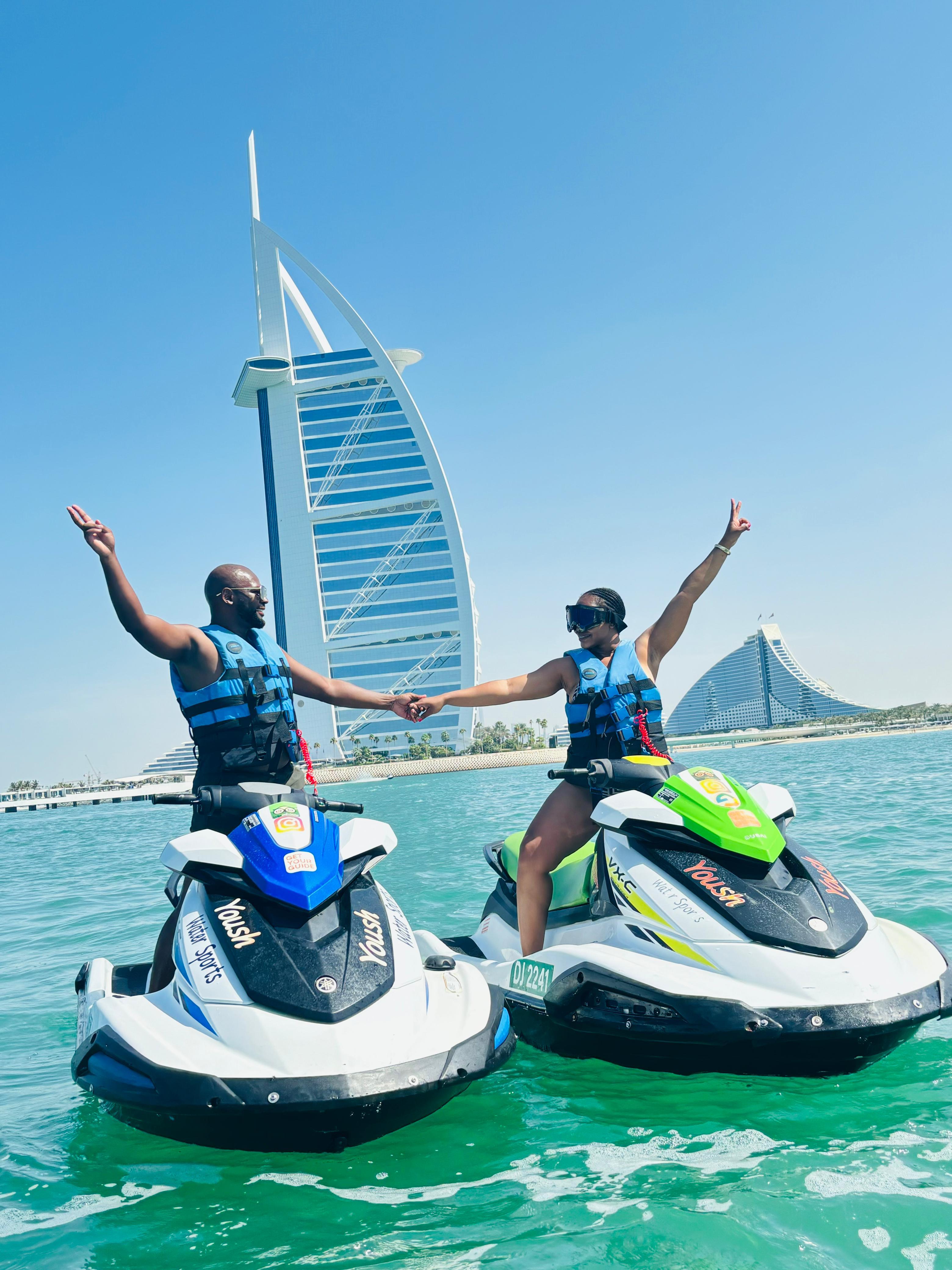 Dubai: High-Speed Jet Ski Adventure to Atlantis & Burj Al Arab