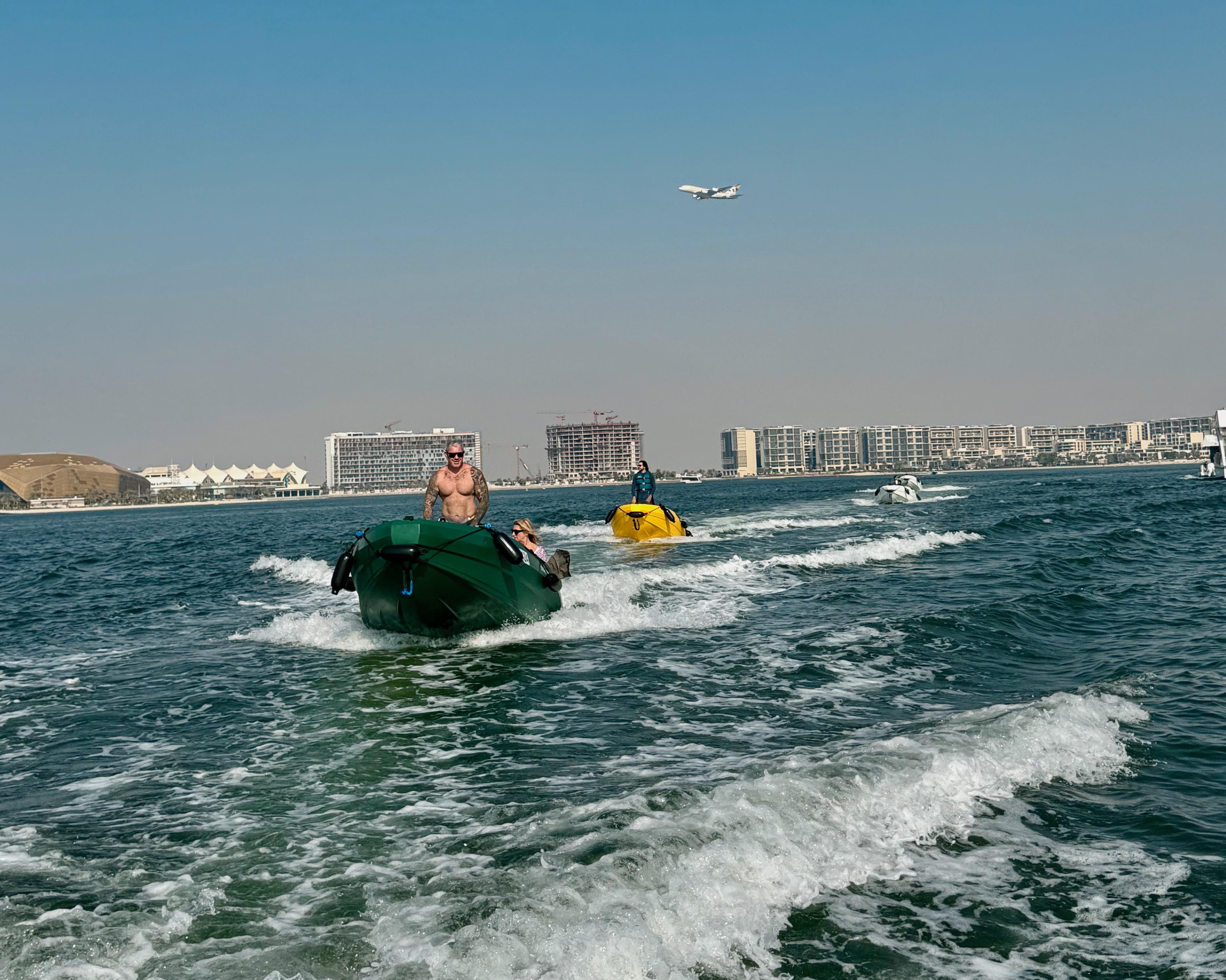 Yas Island Self-Drive Speedboat Tour with GPS Audio Guide
