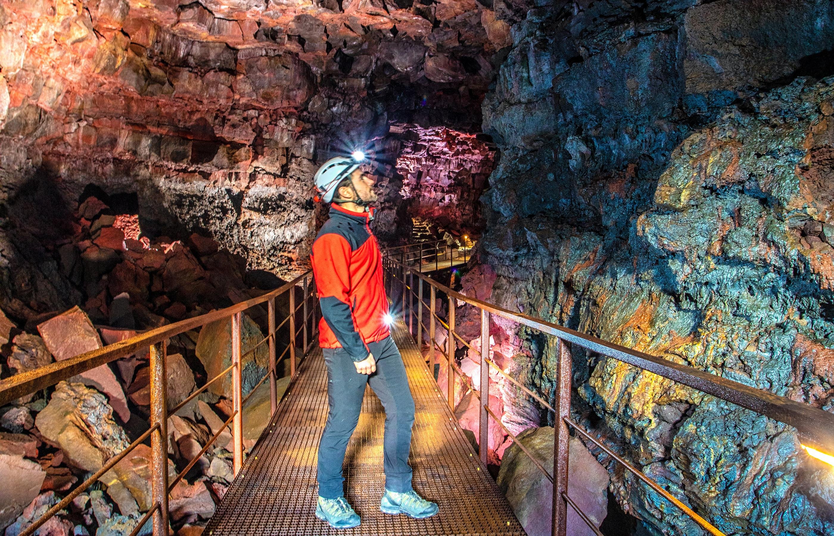 Raufarhólshellir Lava Tunnel Caving Tour from Reykjavik