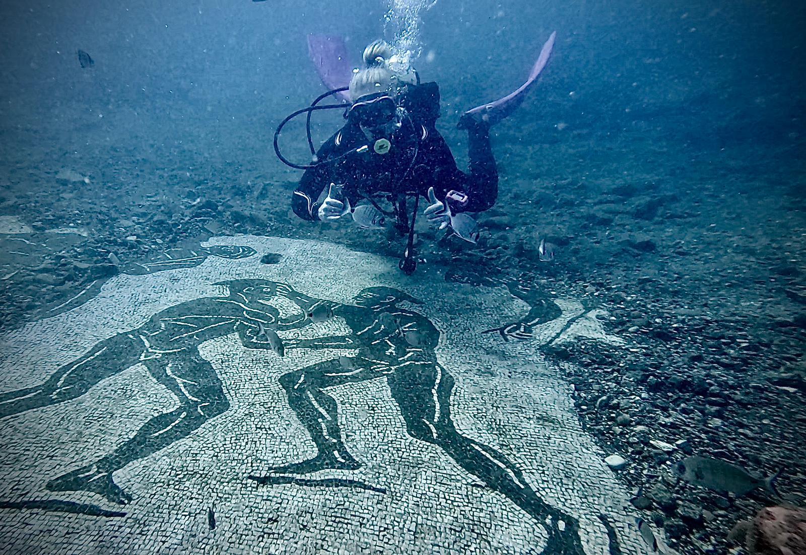 Scuba Diving Adventure in Baia's Submerged Roman City