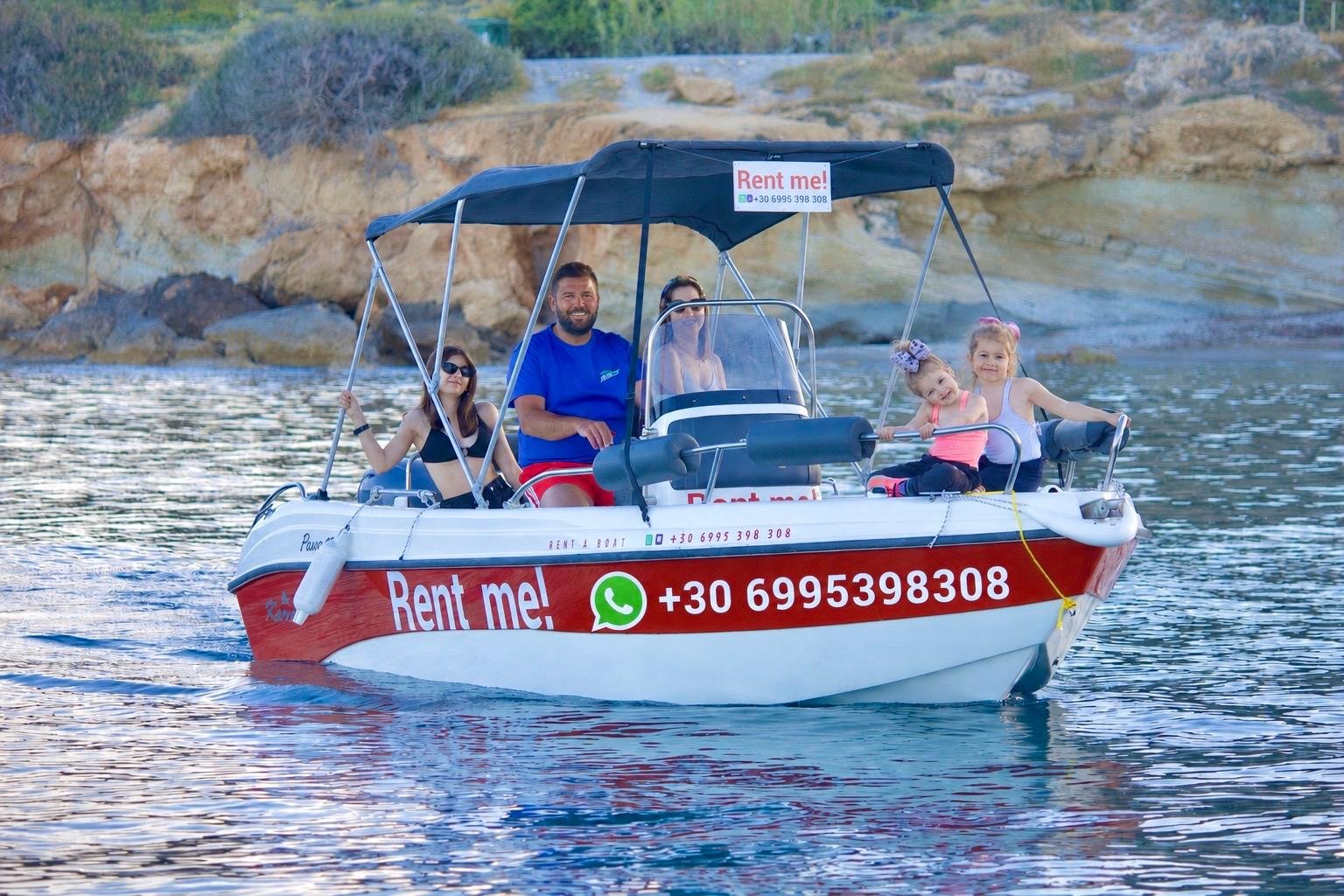 Self-Drive Boat Rental in Hersonissos