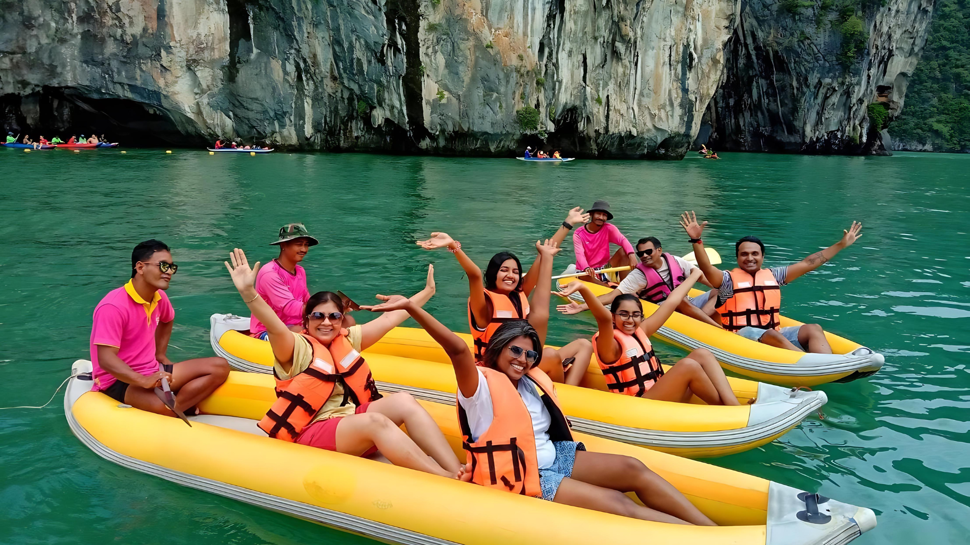 Phang Nga Bay Sea Canoe & James Bond Island Full-Day Tour