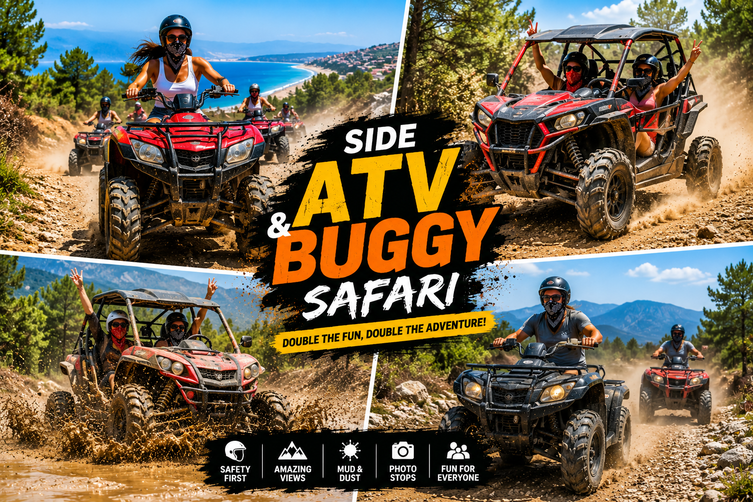 Taurus Mountains Quad & Buggy Safari