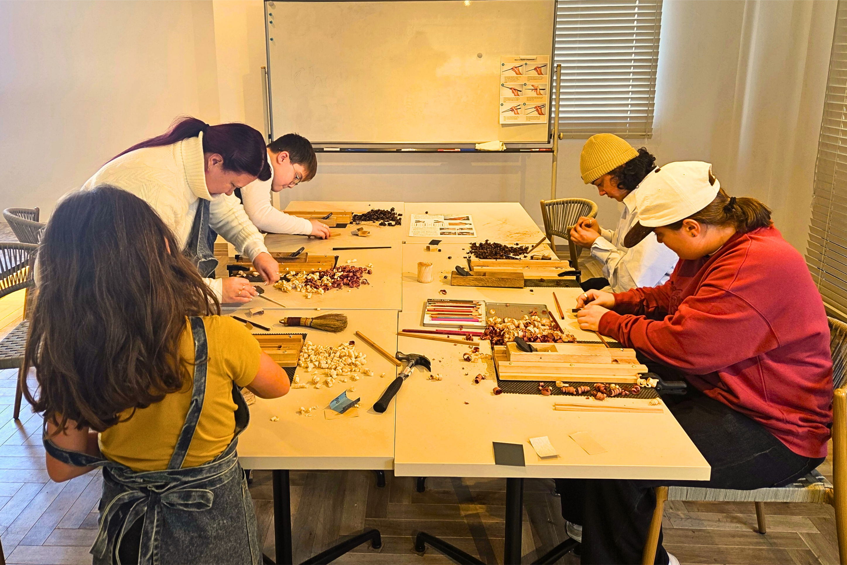 Osaka Traditional Wooden Chopstick Crafting Experience