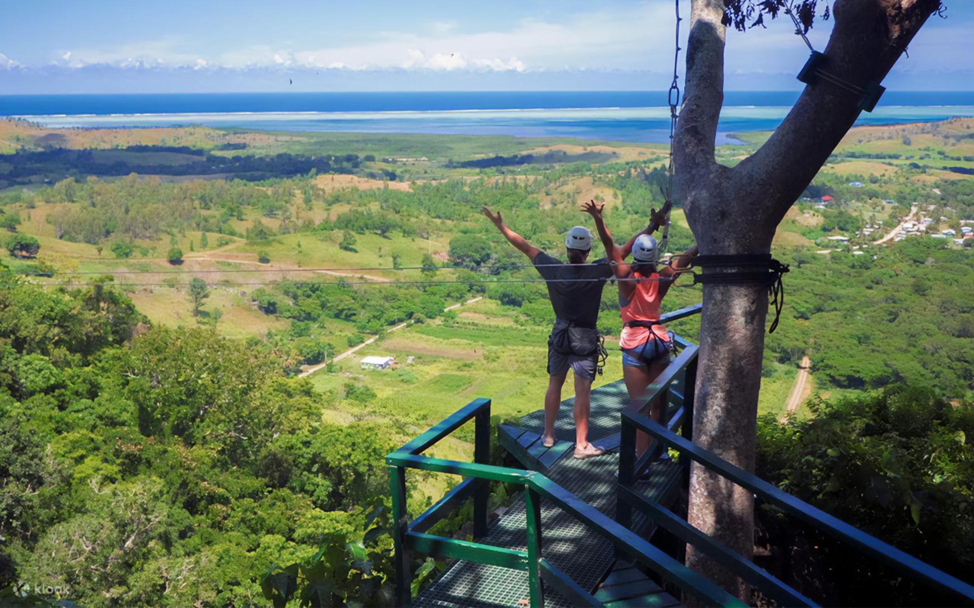 Momi Bay Zipline Adventure from Nadi