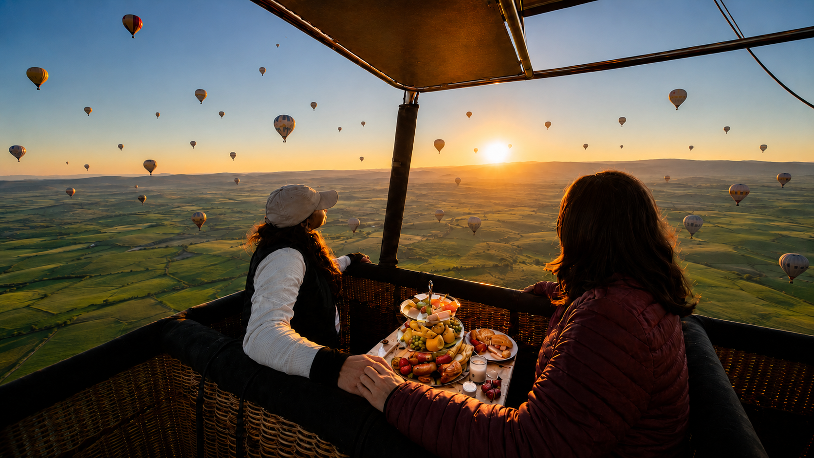 Marrakech Hot Air Balloon Flight with Berber Breakfast