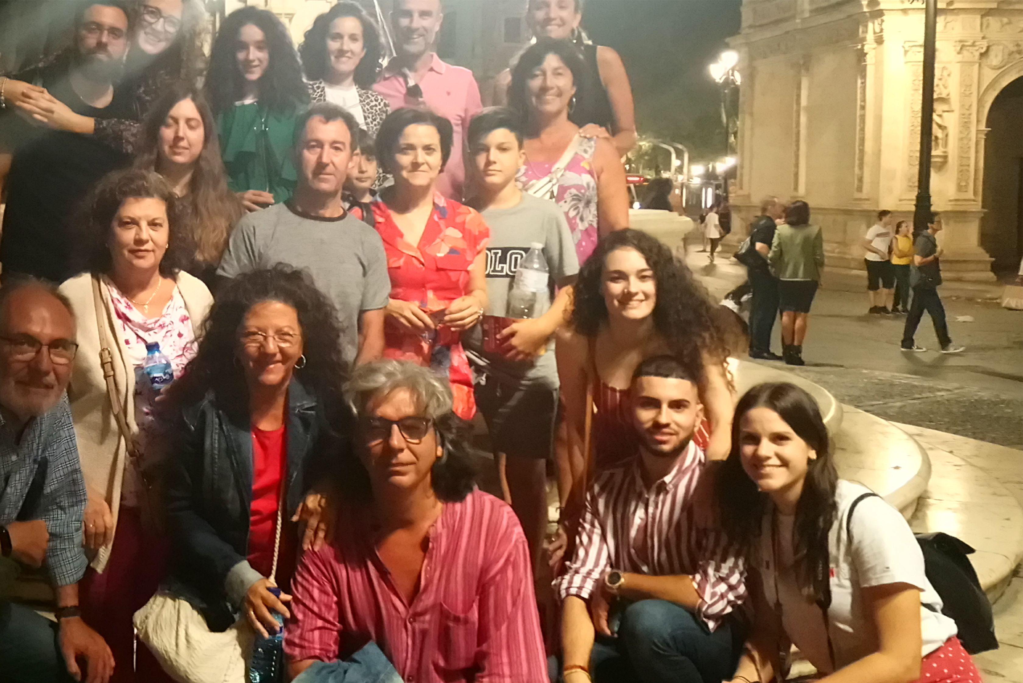 Seville Nocturnal Discovery: Historic Center & Riverside Walk