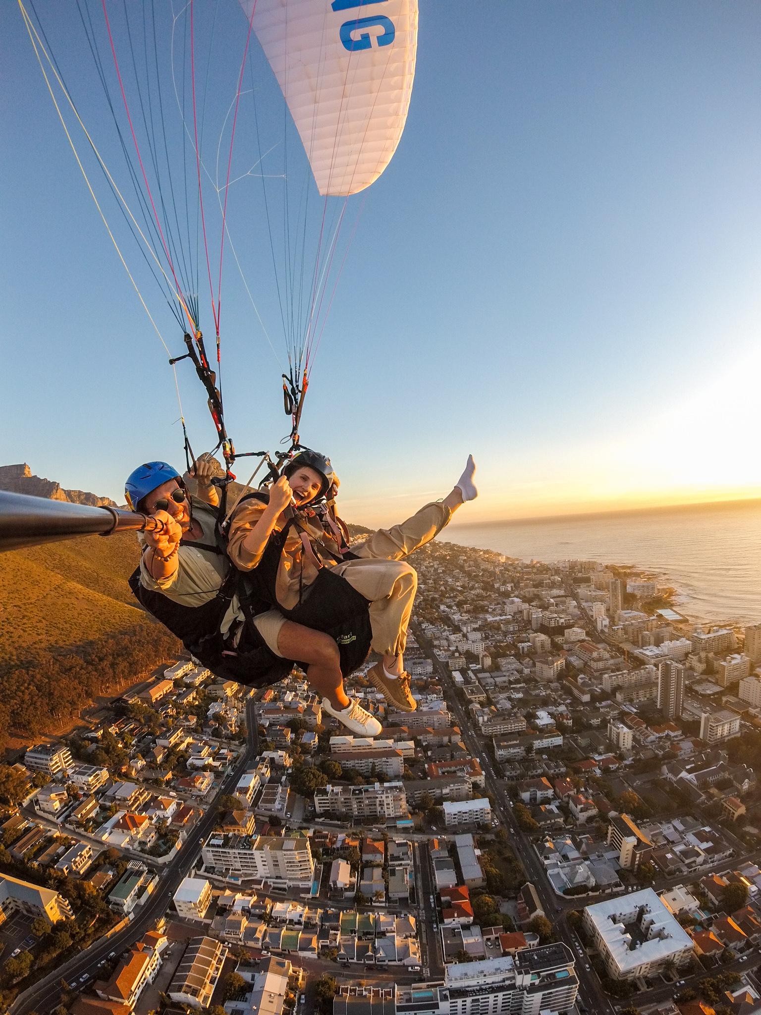Cape Town Tandem Paragliding with Expert Instructors