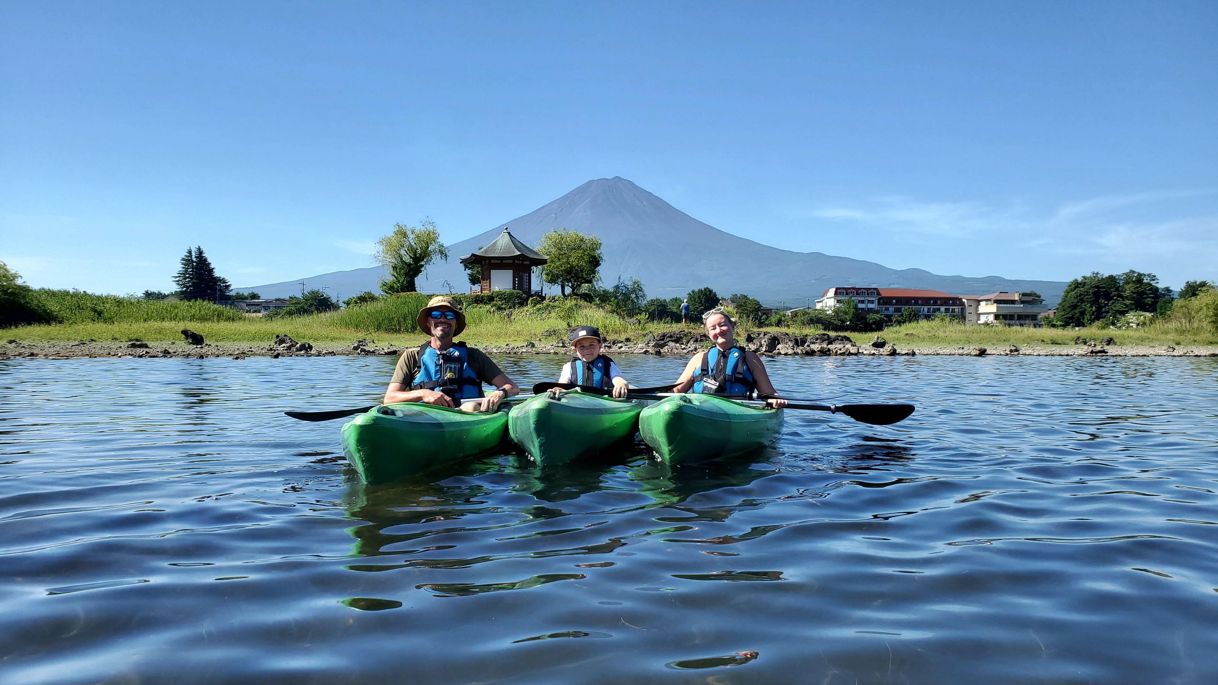 Early Morning Kayaking & Coffee on Lake Kawaguchiko