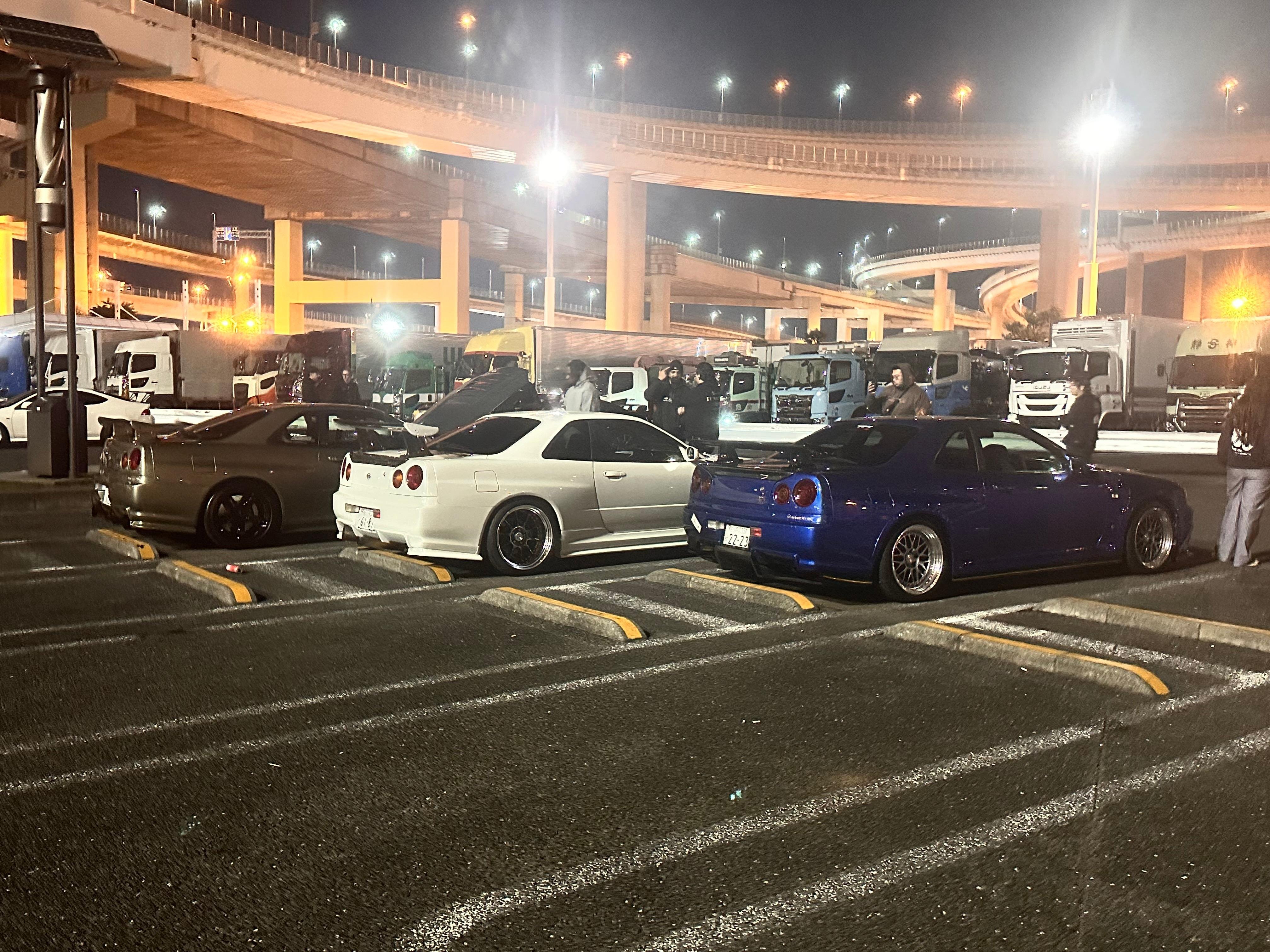 Tokyo: Private JDM Car Tour with Daikoku & Umihotaru PA