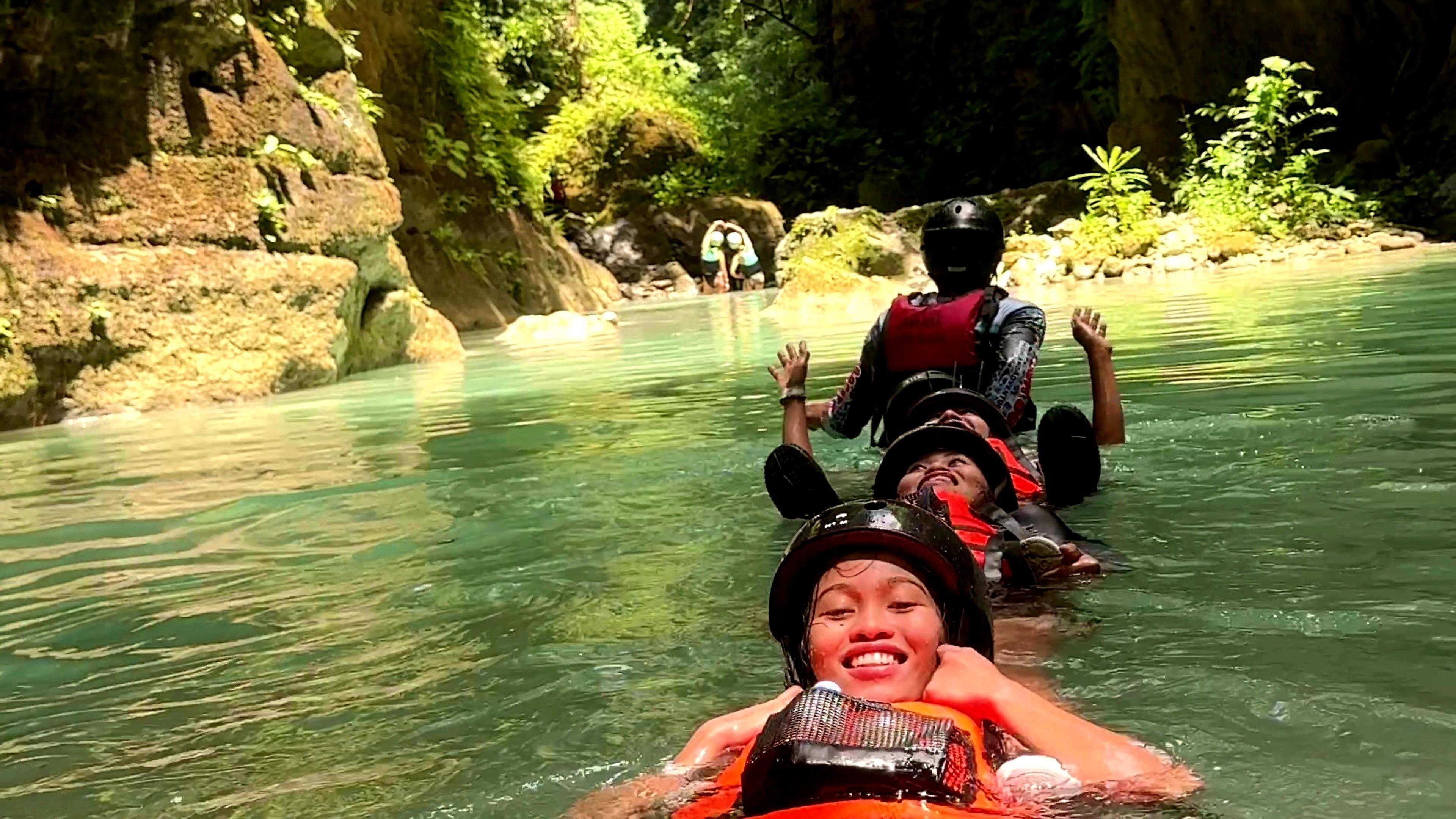 Cebu: Whale Shark Swim & Kawasan Falls Canyoneering Day Tour