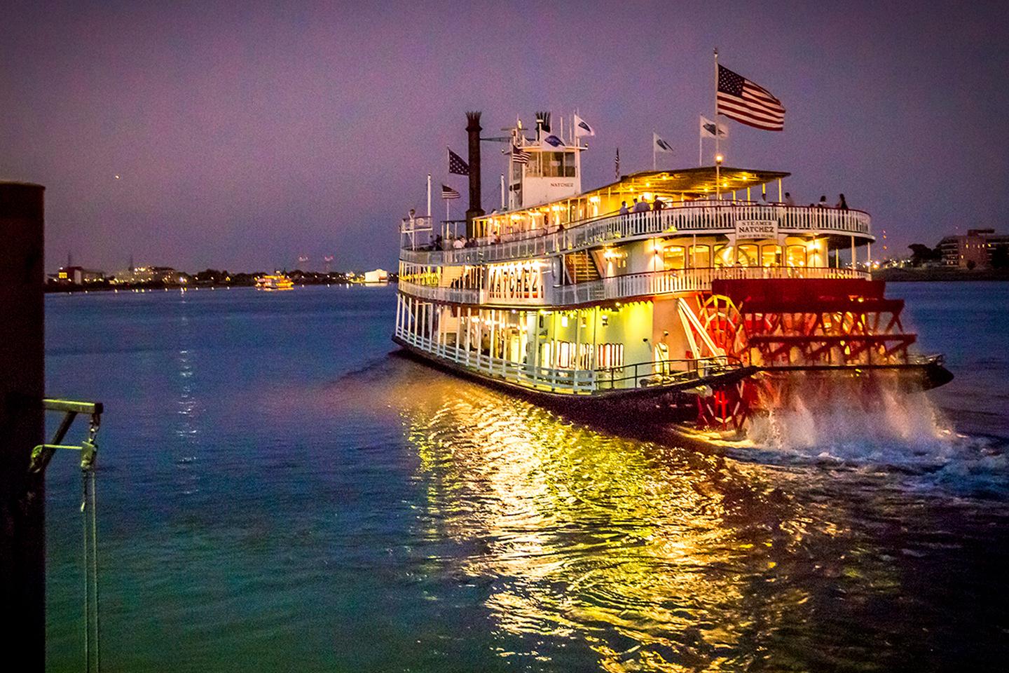 New Orleans Evening Steamboat Jazz Cruise with Optional Dinner