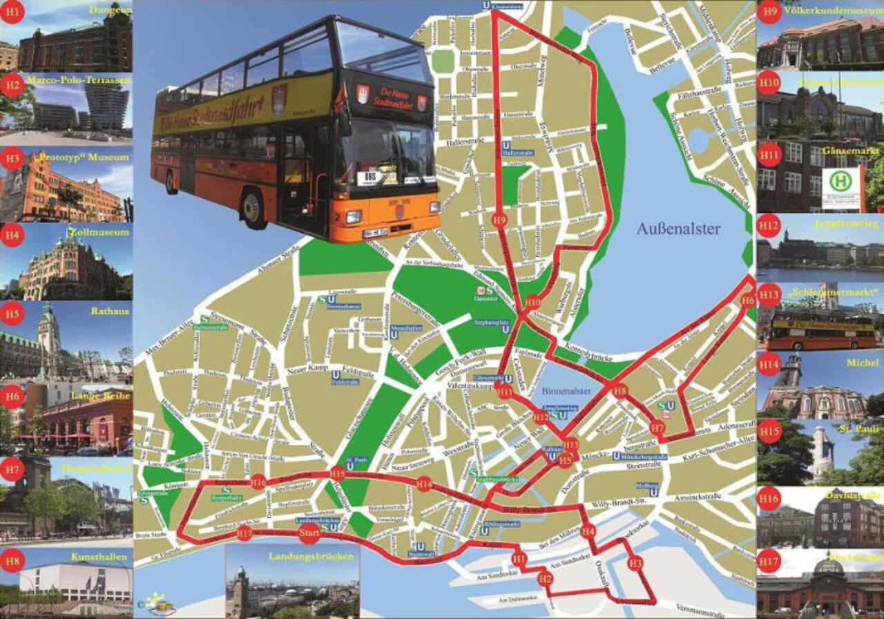 Hamburg Hop-On Hop-Off Sightseeing Tour - Line G