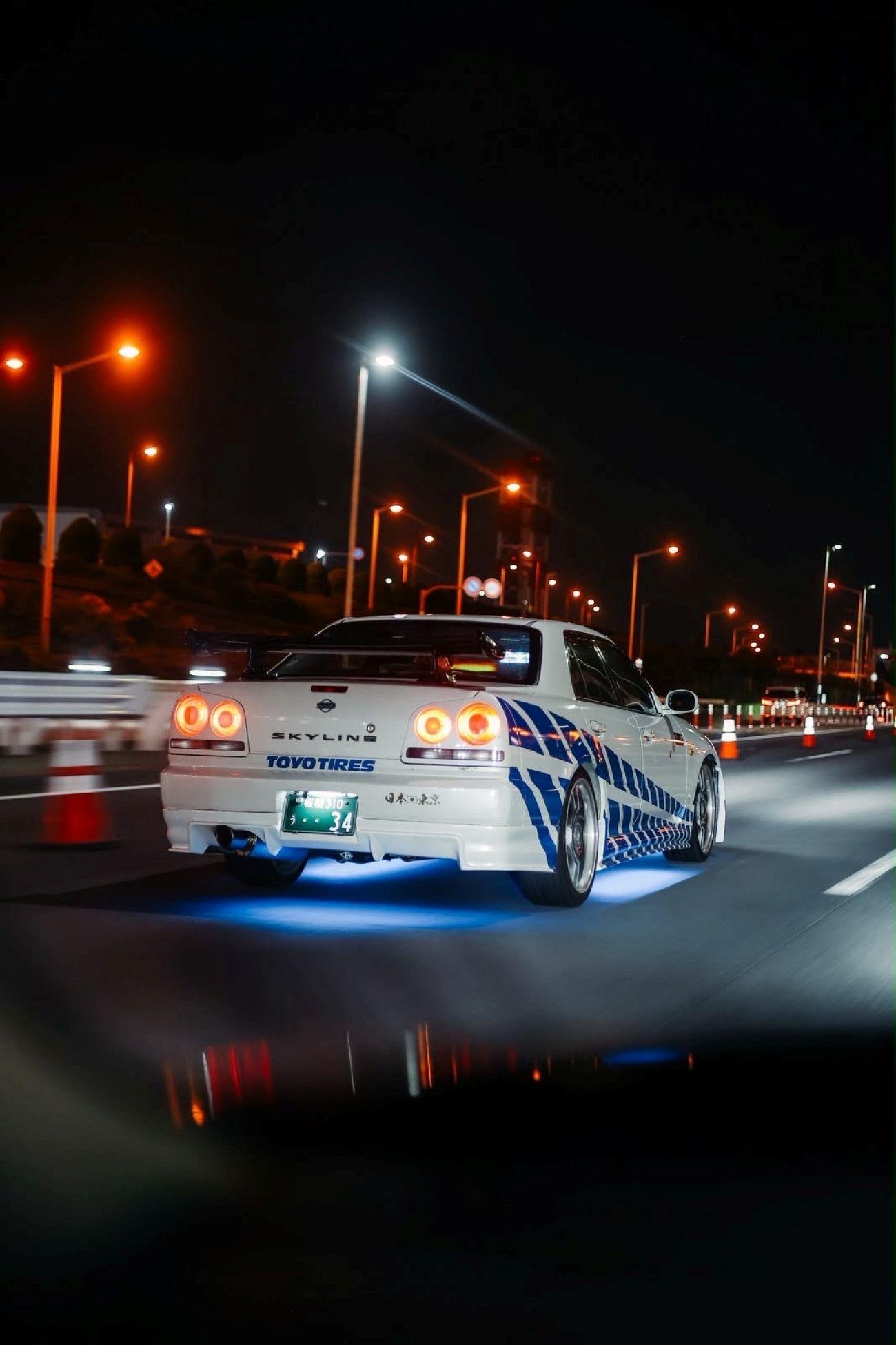 Tokyo Private R34 Skyline JDM Drive & Daikoku Car Meet
