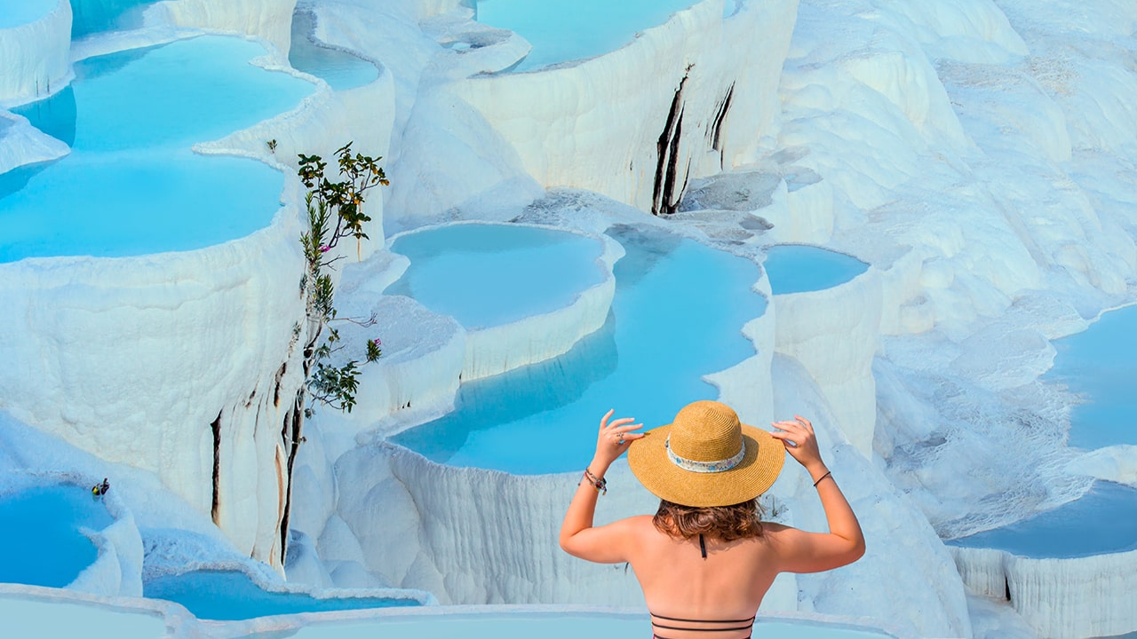 Pamukkale & Hierapolis Full-Day Trip from Istanbul with Flights