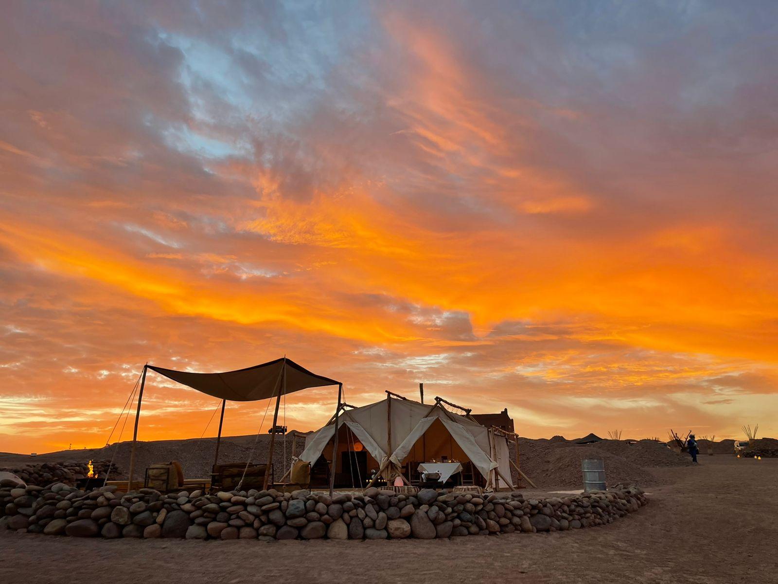 Agafay Desert Private Dinner with Live Music & Fire Show from Marrakech