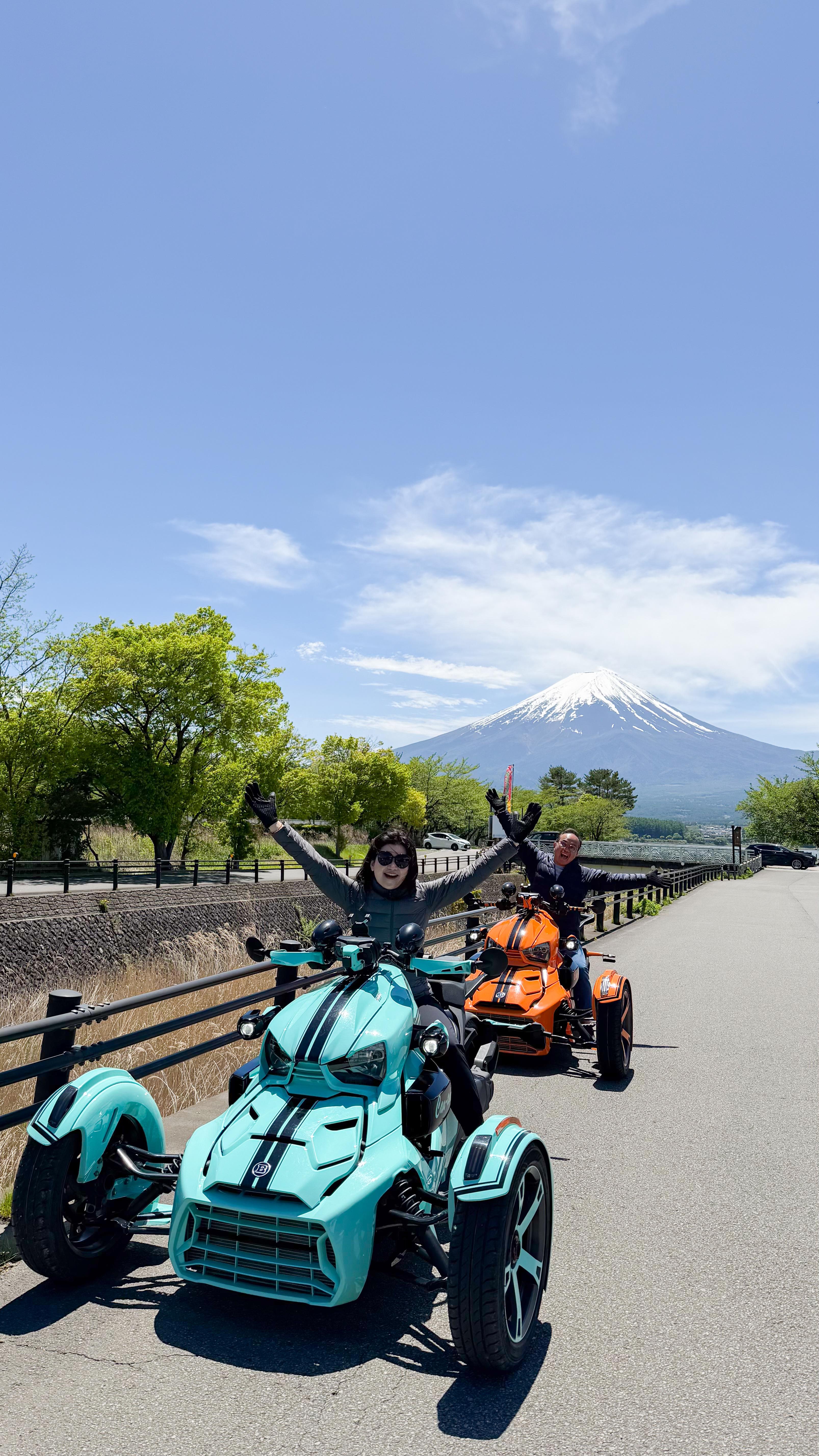 Mt. Fuji Guided Can-Am Trike Experience