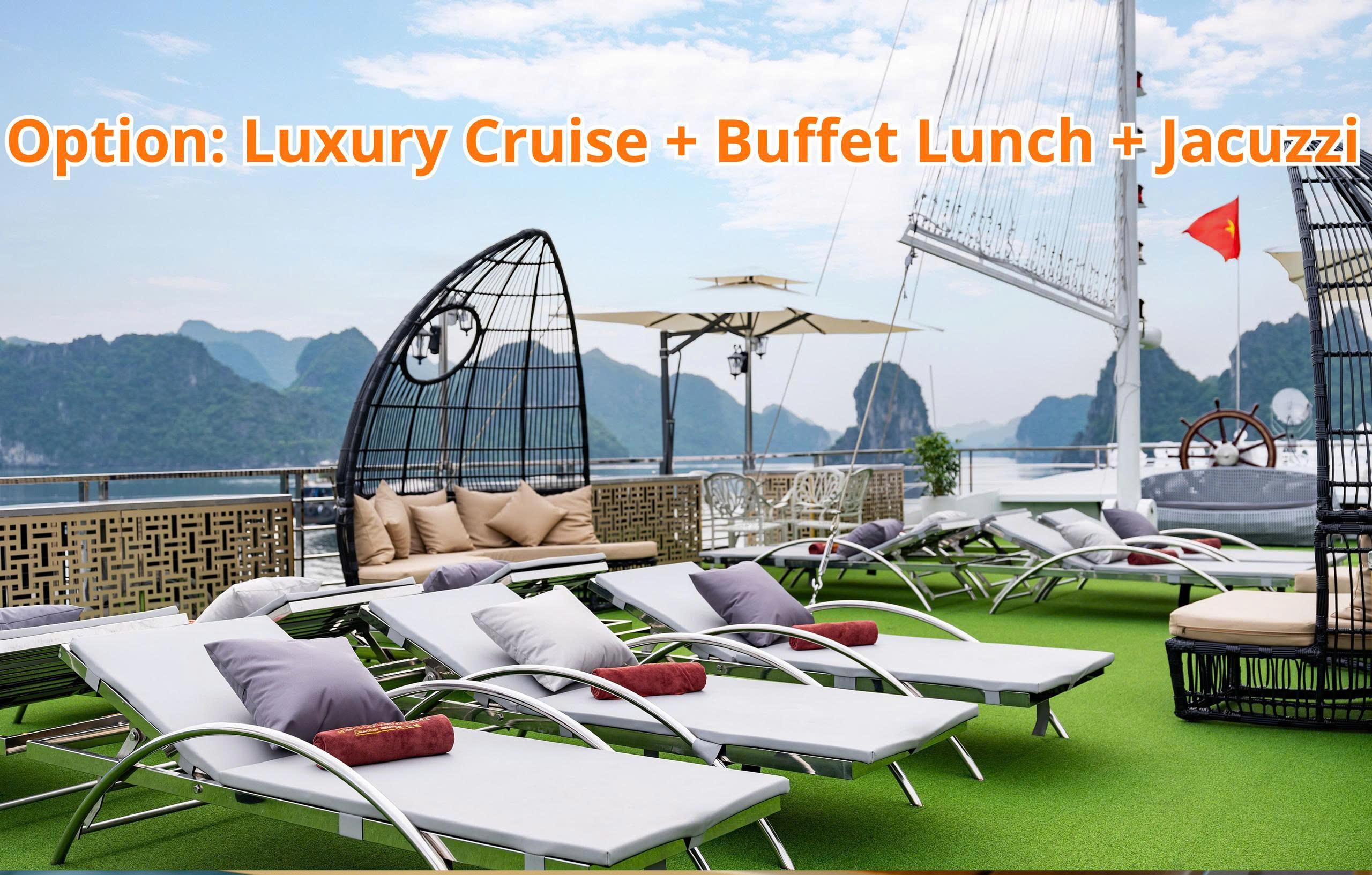 Ha Long Bay Full-Day Cruise from Hanoi: Caves, Kayaking & Sunset Party