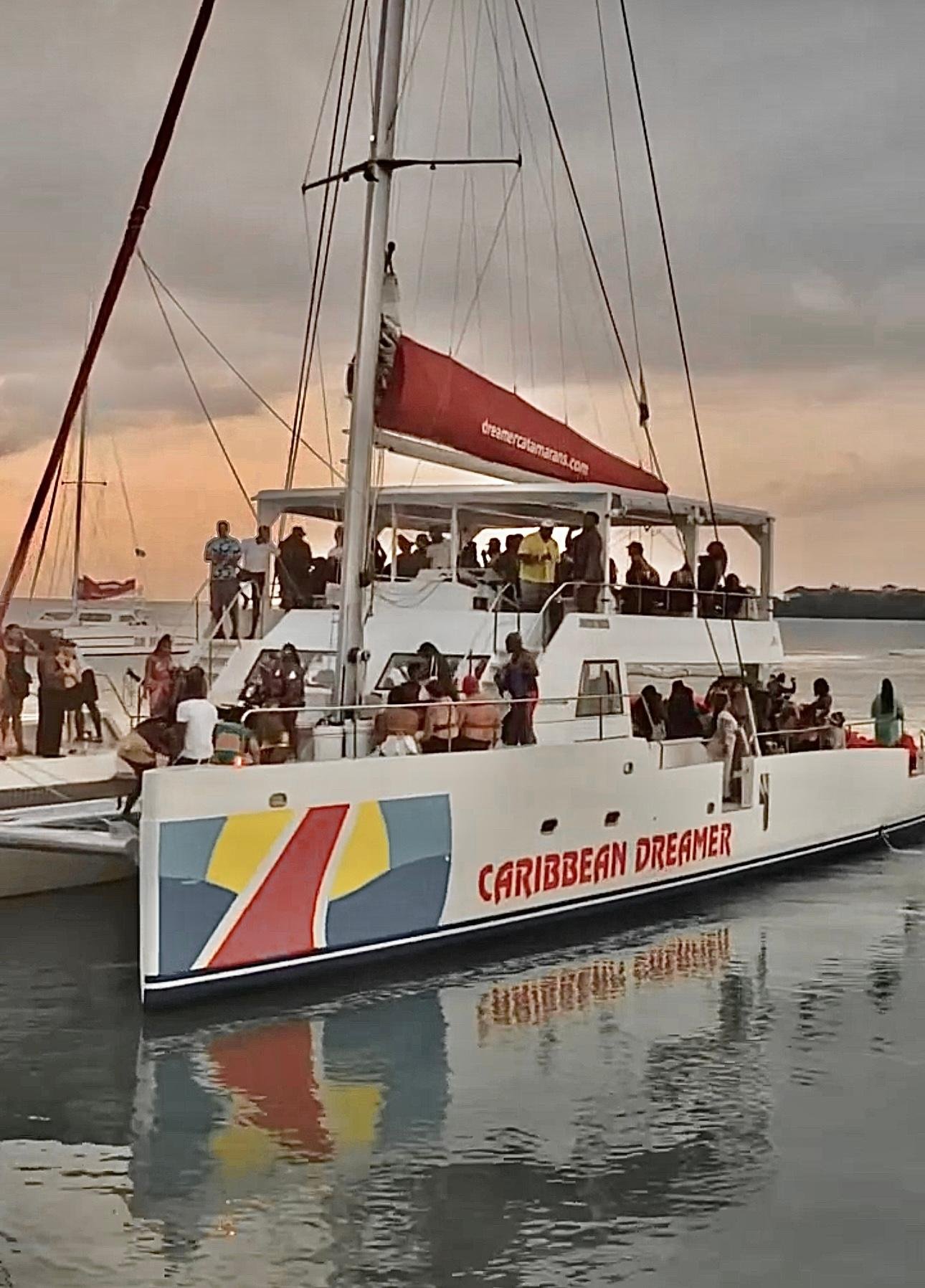 Reggae Catamaran Party Cruise with Snorkeling
