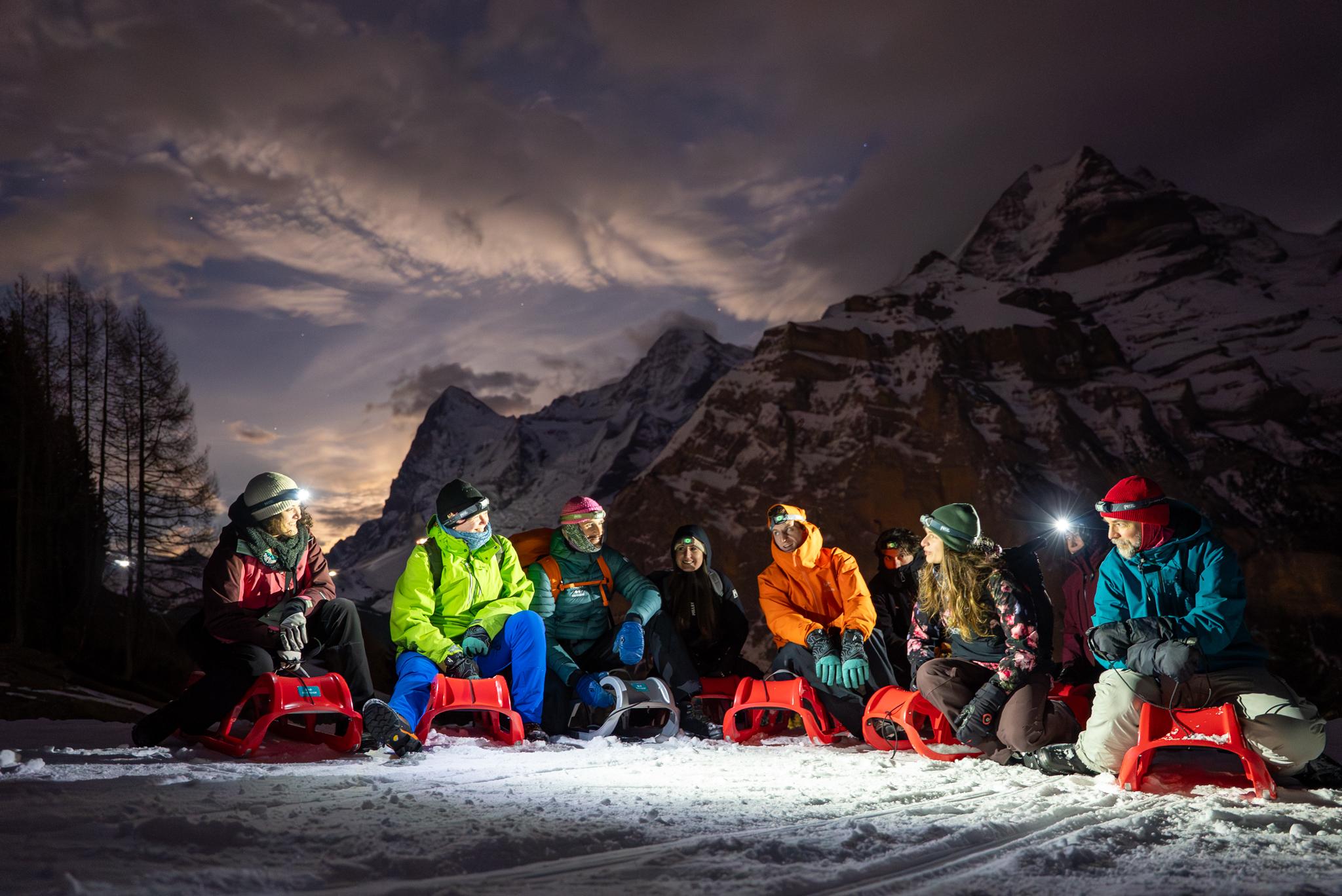 Interlaken Night Sledding Adventure