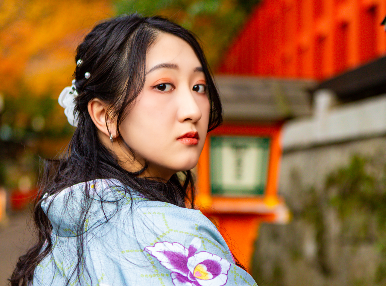 Kyoto: Vestimenta Tradicional com Kimono e Sessão de Fotos Privada