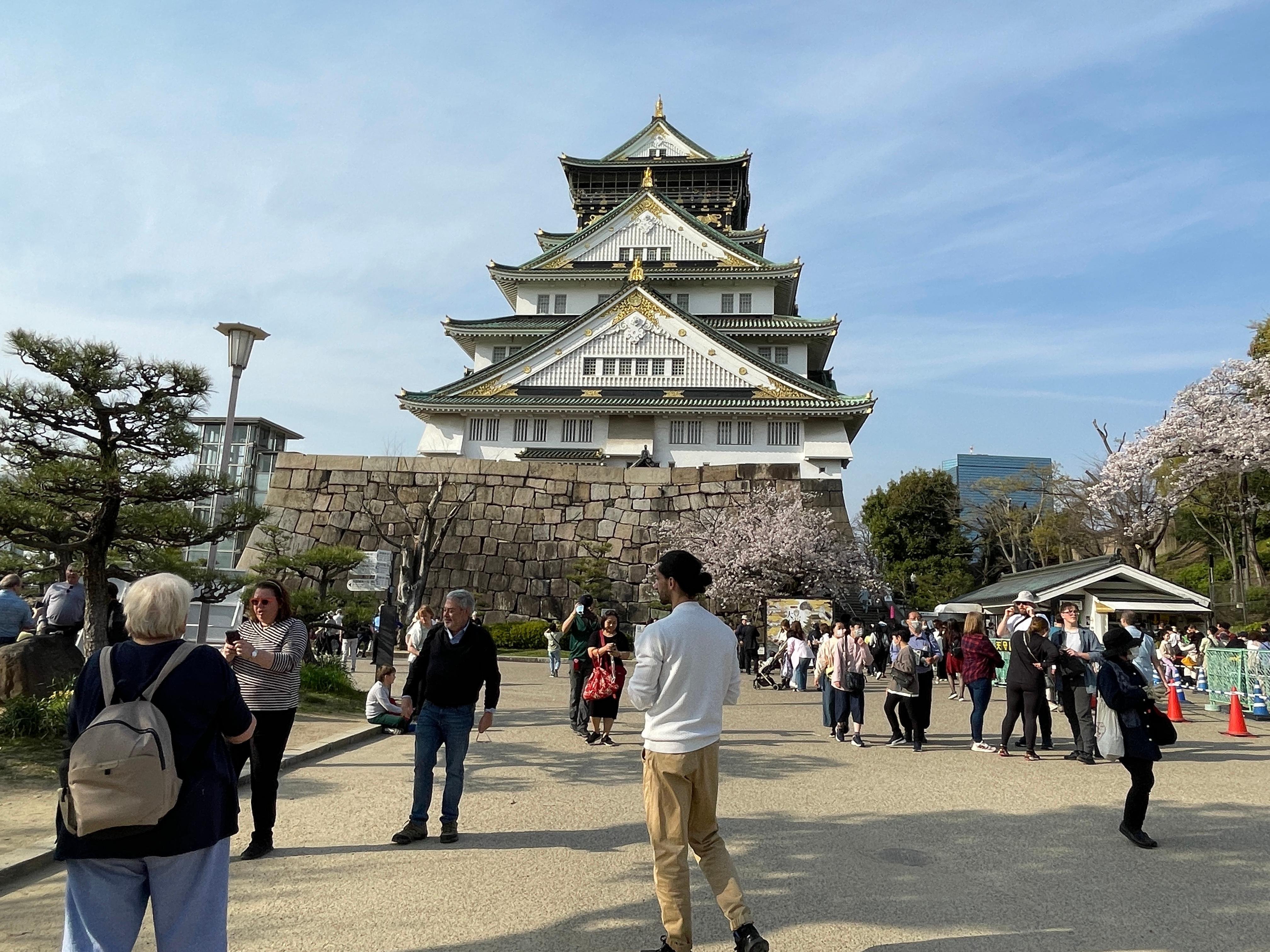 Guided Walking Tour of Osaka Castle & Historical Grounds