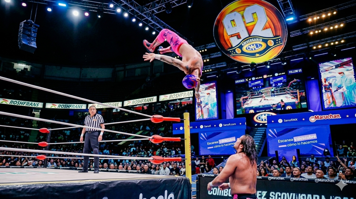 Mexico City Lucha Libre Night with Hotel Pickup & Souvenir