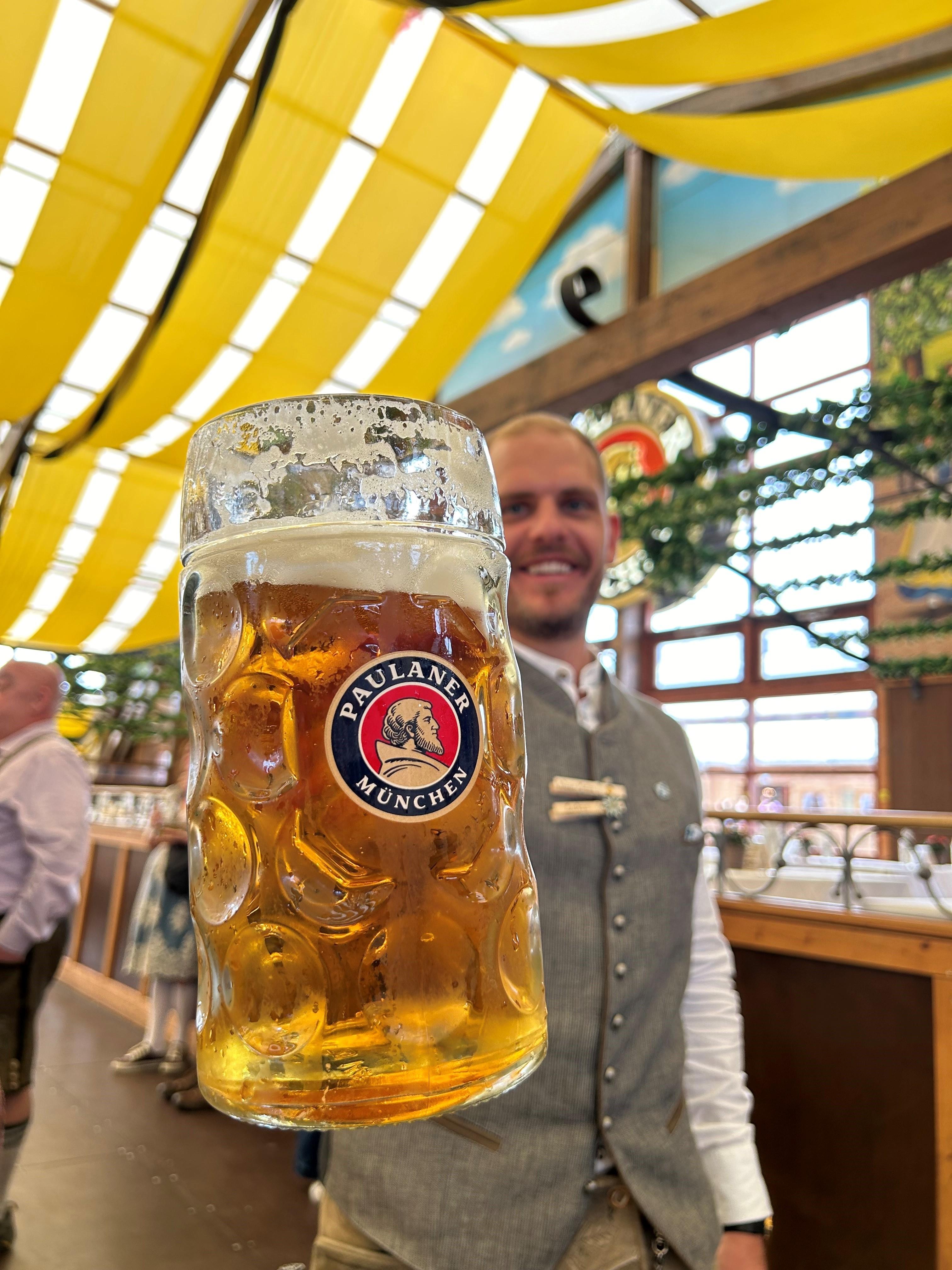 Guided Oktoberfest Tour with Reserved Tent Seating