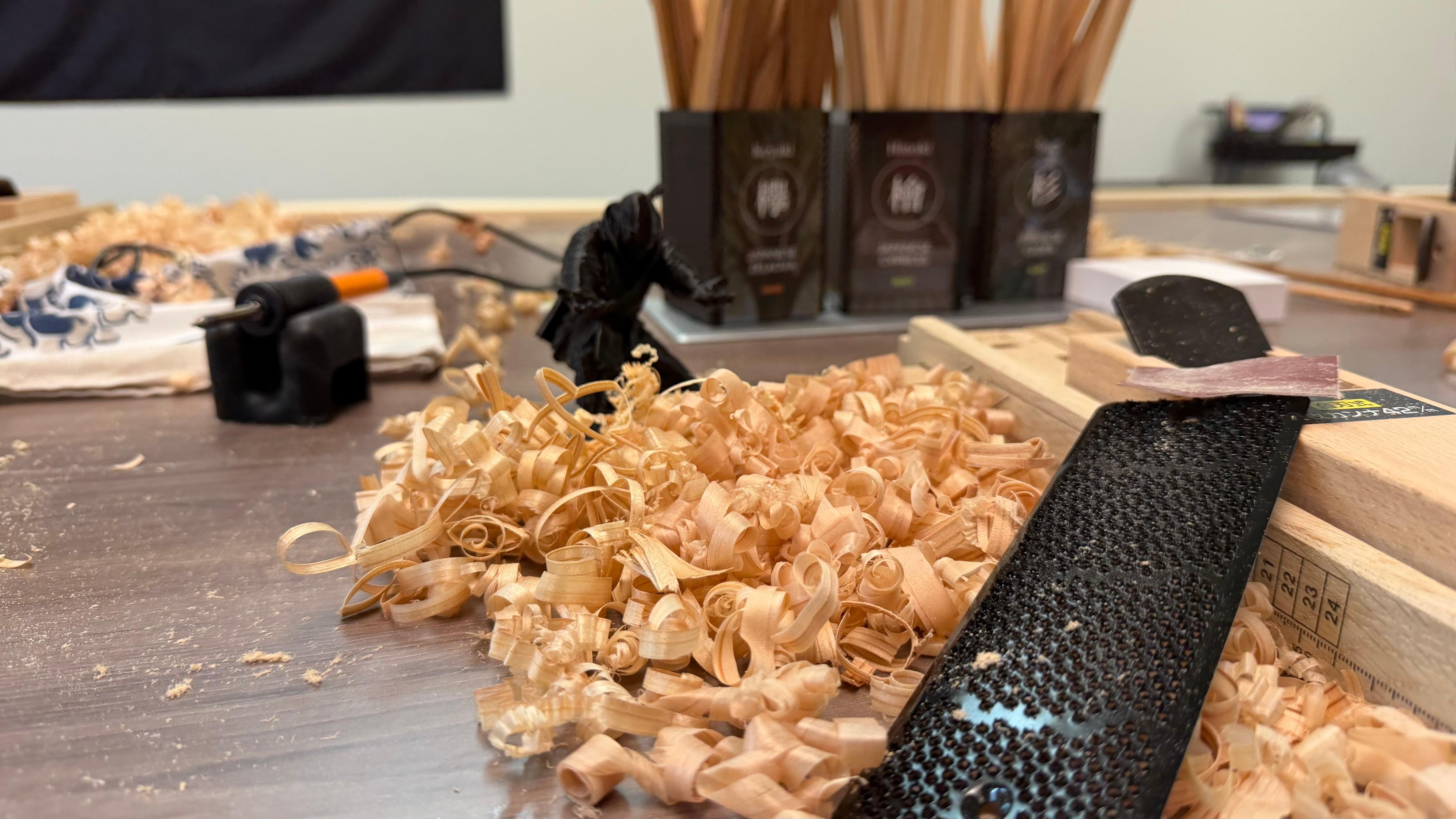 Handcrafted Japanese Wood Chopstick Workshop in Osaka