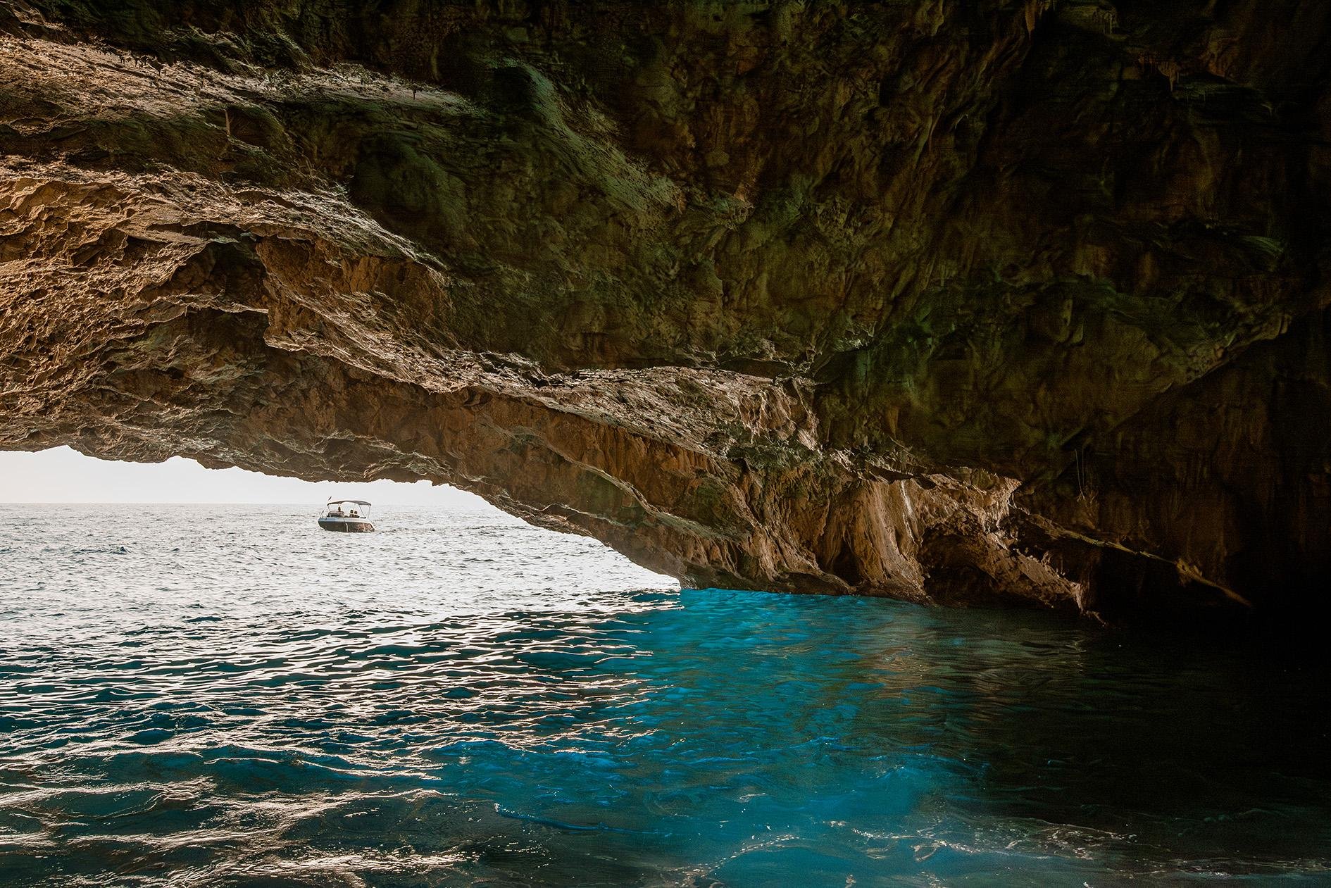 Bay of Kotor Speedboat Tour with Blue Cave & Submarine Tunnel