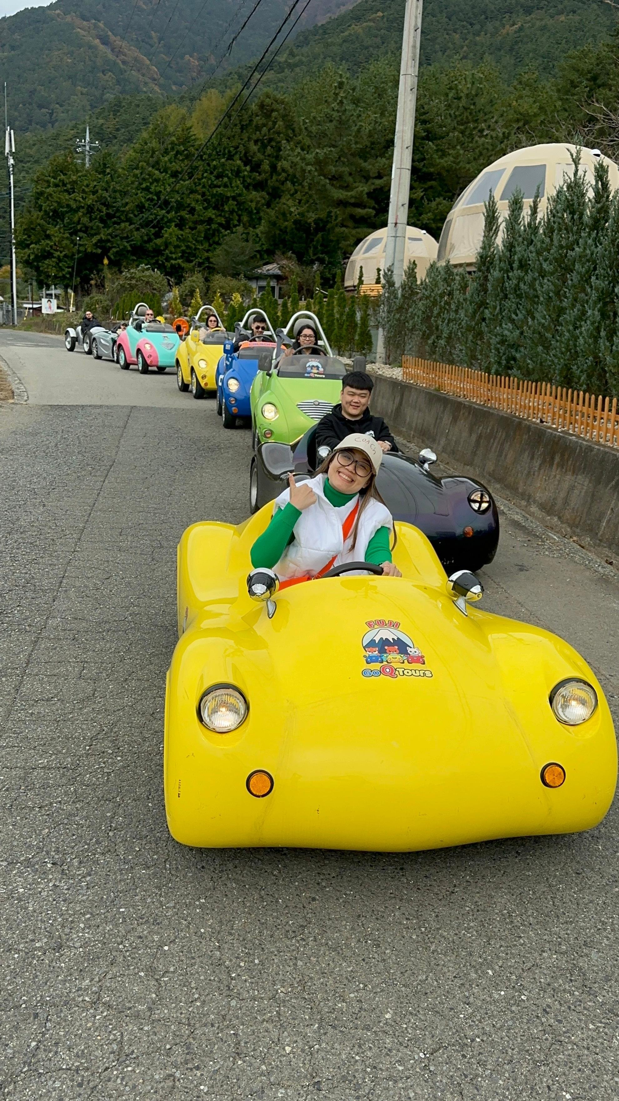 Lake Kawaguchiko Electric Mini Car Guided Tour