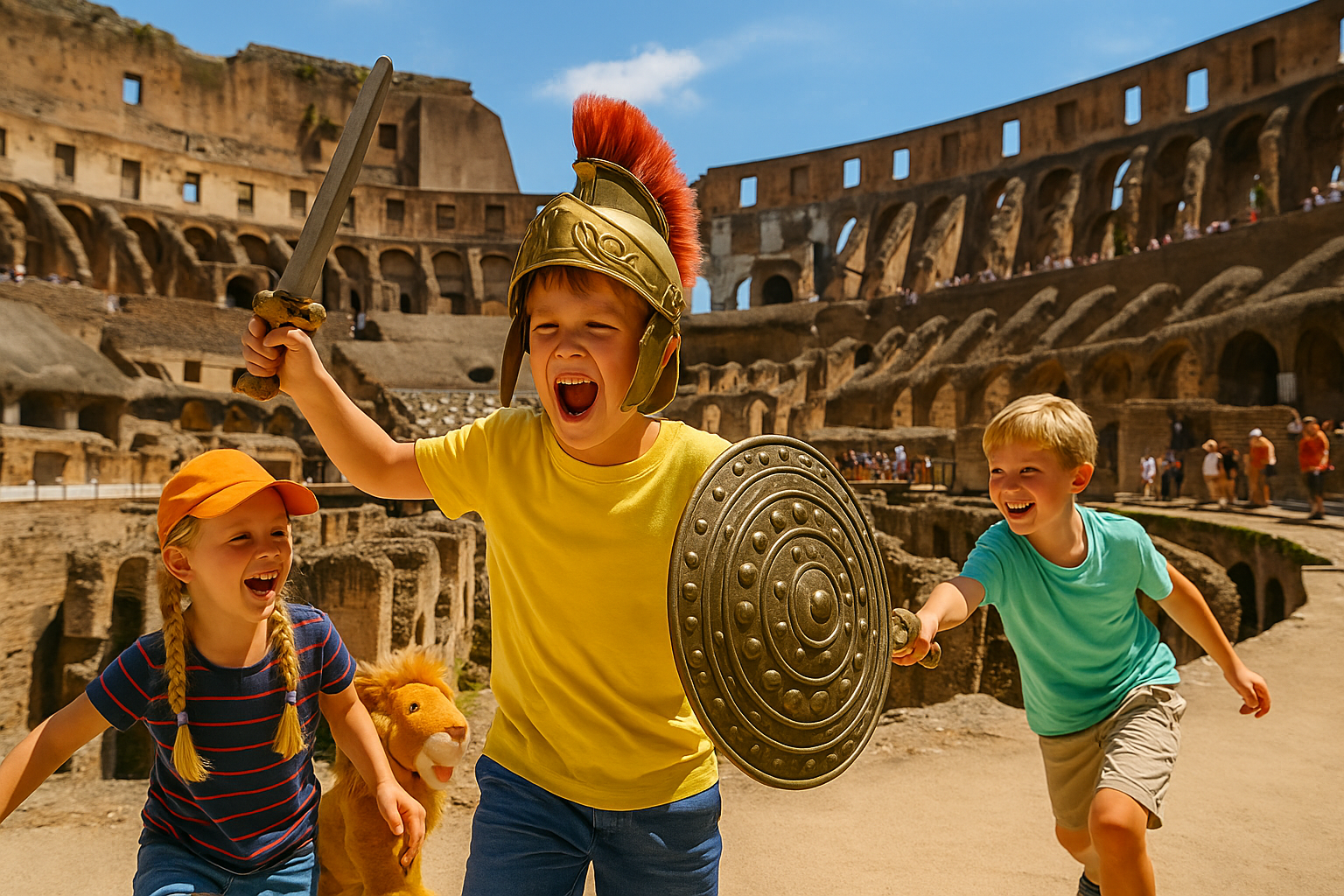 Rome: Colosseum for Kids, a Journey through Gladiators and the Wonders of Rome