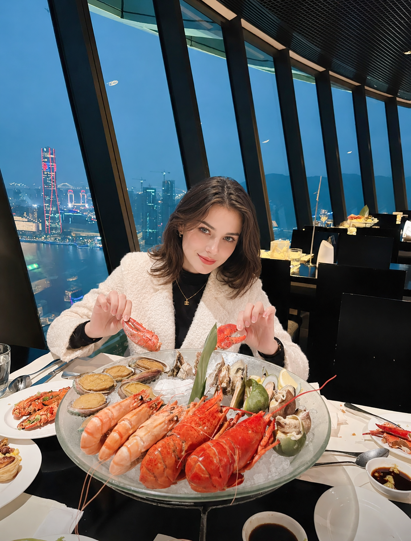 Macau Tower Rotating Restaurant & Observation Experience