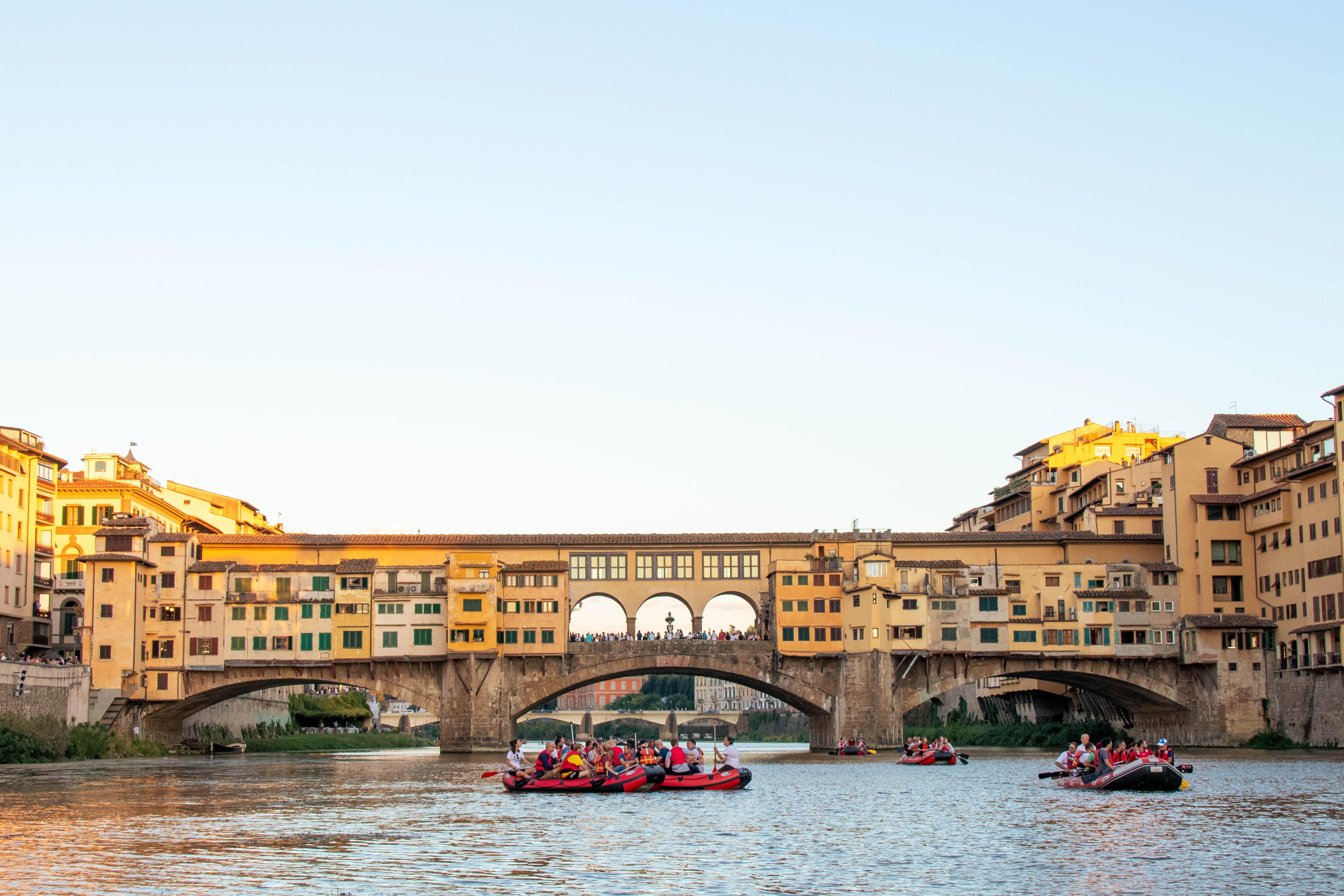 Florence Arno River Panoramic Rafting Tour