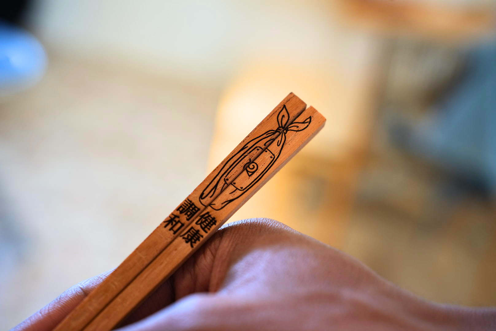 Osaka Traditional Wooden Chopstick Crafting Experience