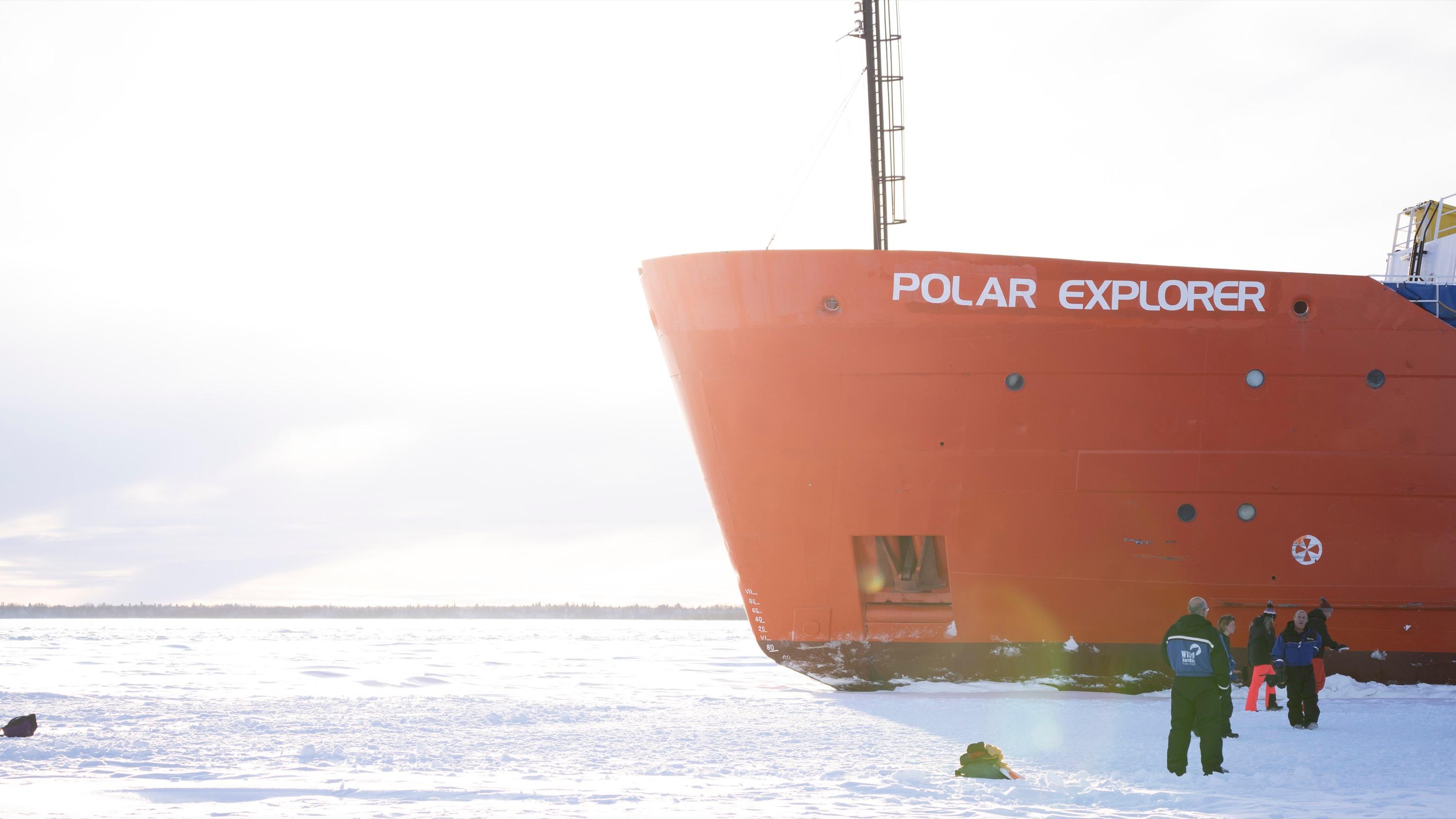 Arctic Icebreaker Cruise: Float & Walk on Frozen Sea