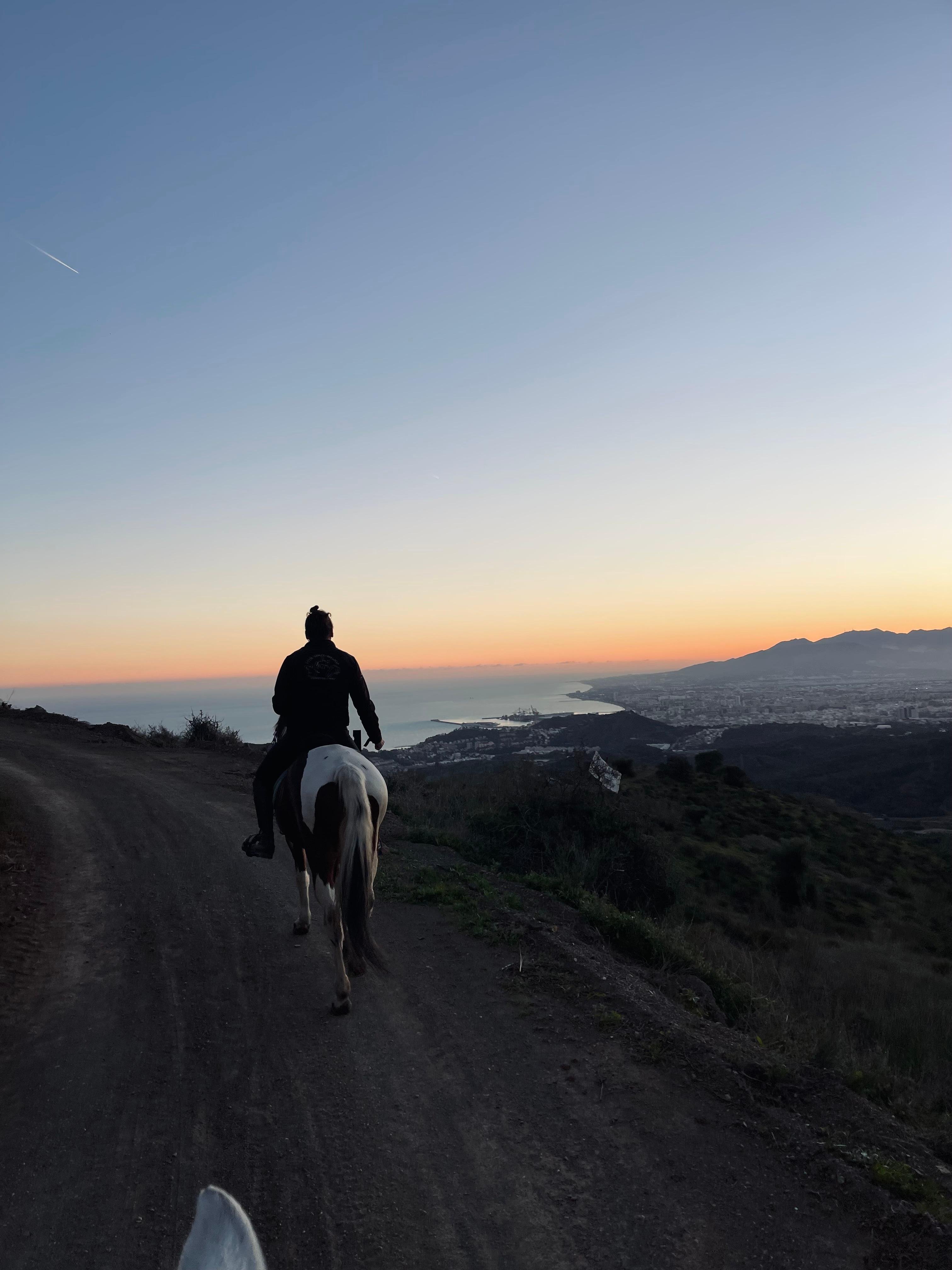 Horseback Ride in Montes de Málaga Natural Park