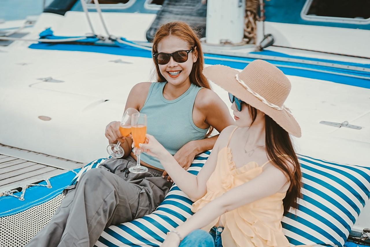 Intimate Catamaran Cruise: Coral & Racha Islands