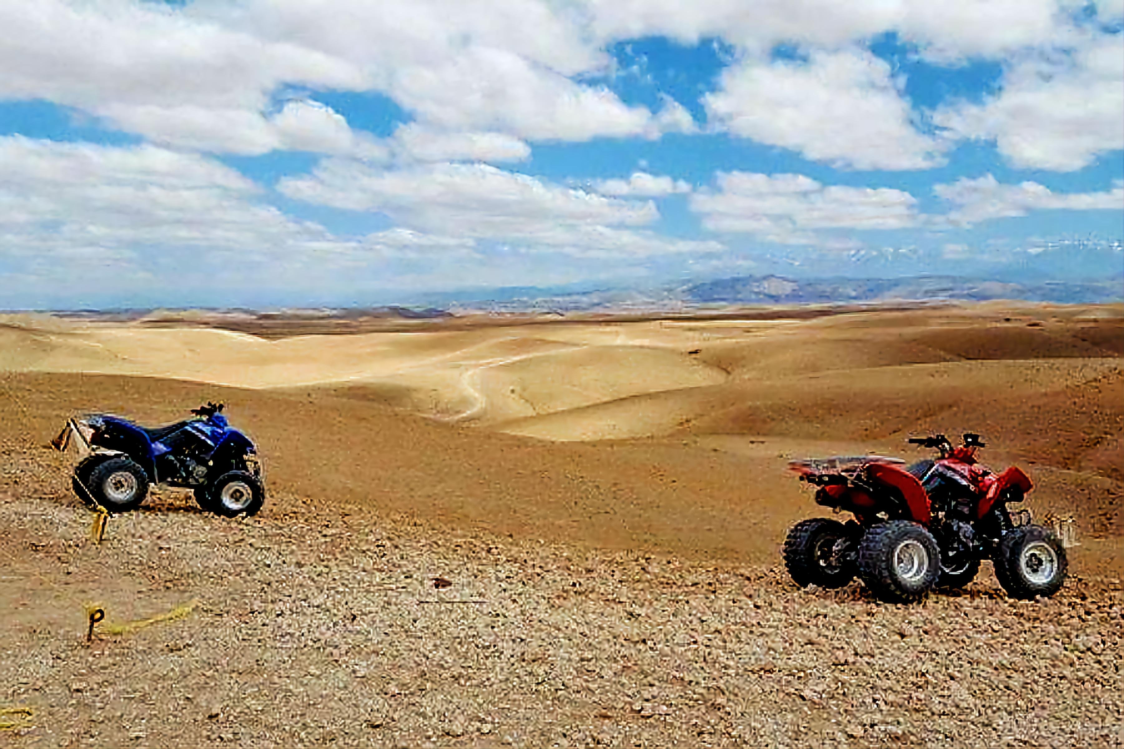 Agafay Desert Adventure: Quad Biking, Camel Ride & Berber Dinner Show