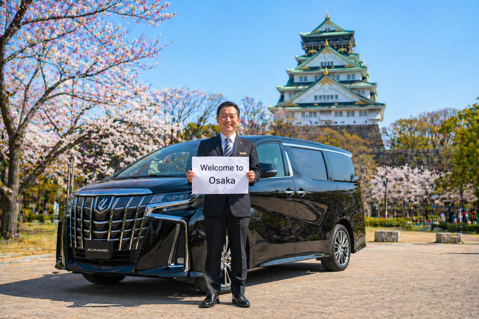 Private Airport Transfer: Kansai International to Osaka City
