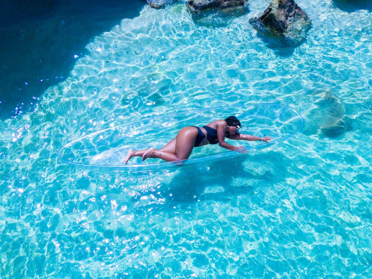 Falmouth Clear Kayak & Drone Photography Experience