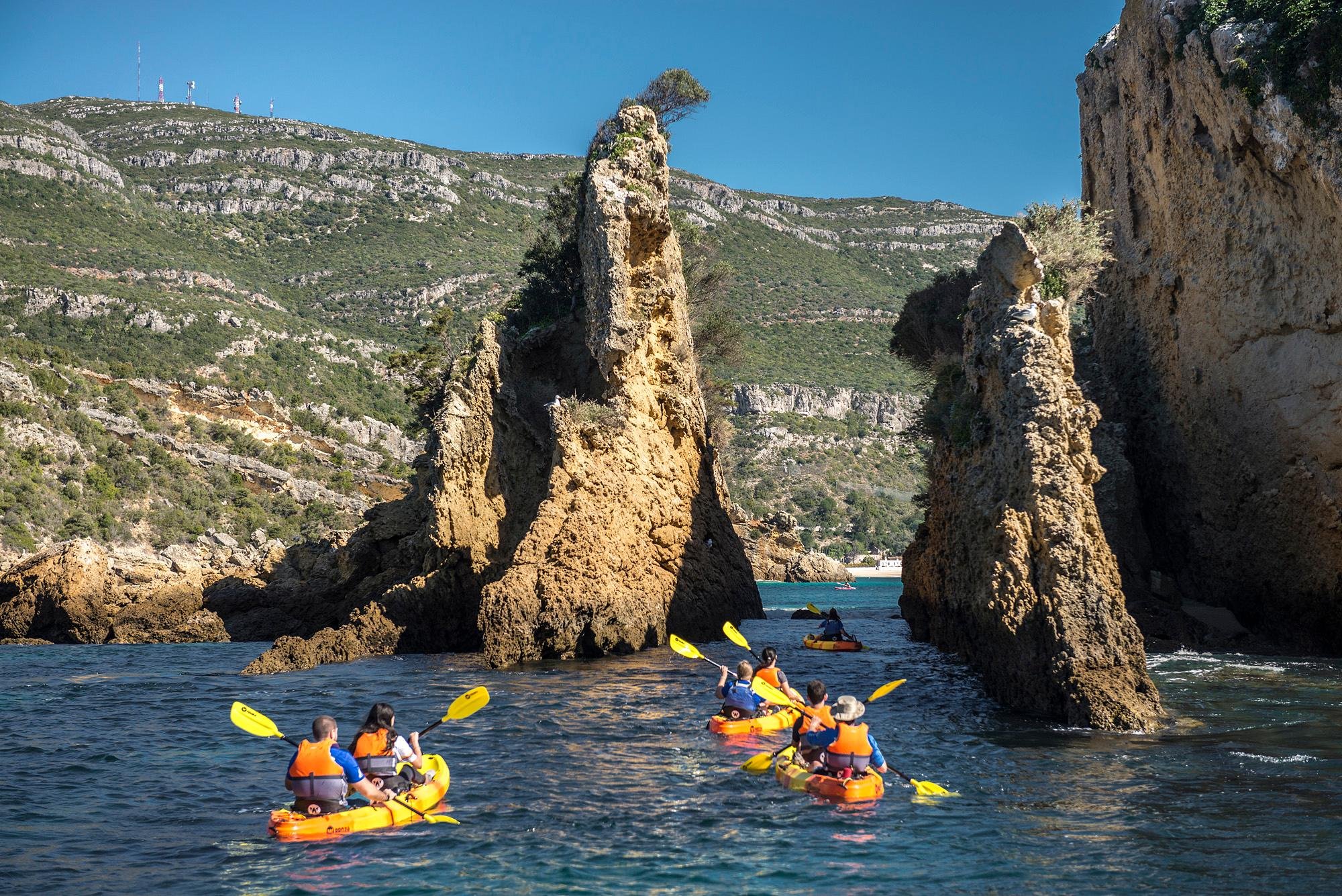 Arrábida Coastal Adventure: Kayak, Snorkel or Circuit